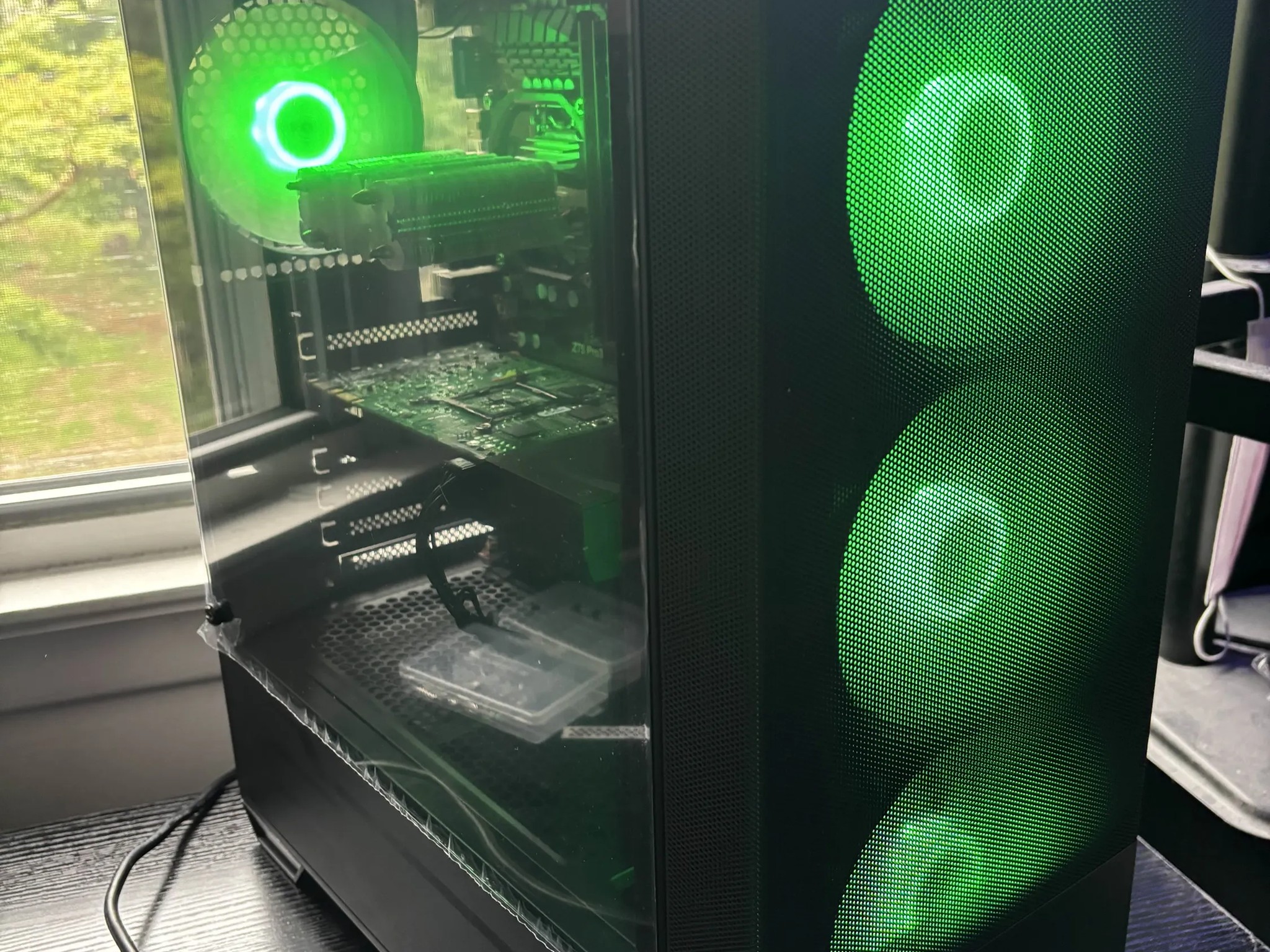 GAMING PC i5 16GB NVIDIA GTX 760 RGB Lighting RGB Fans Computer