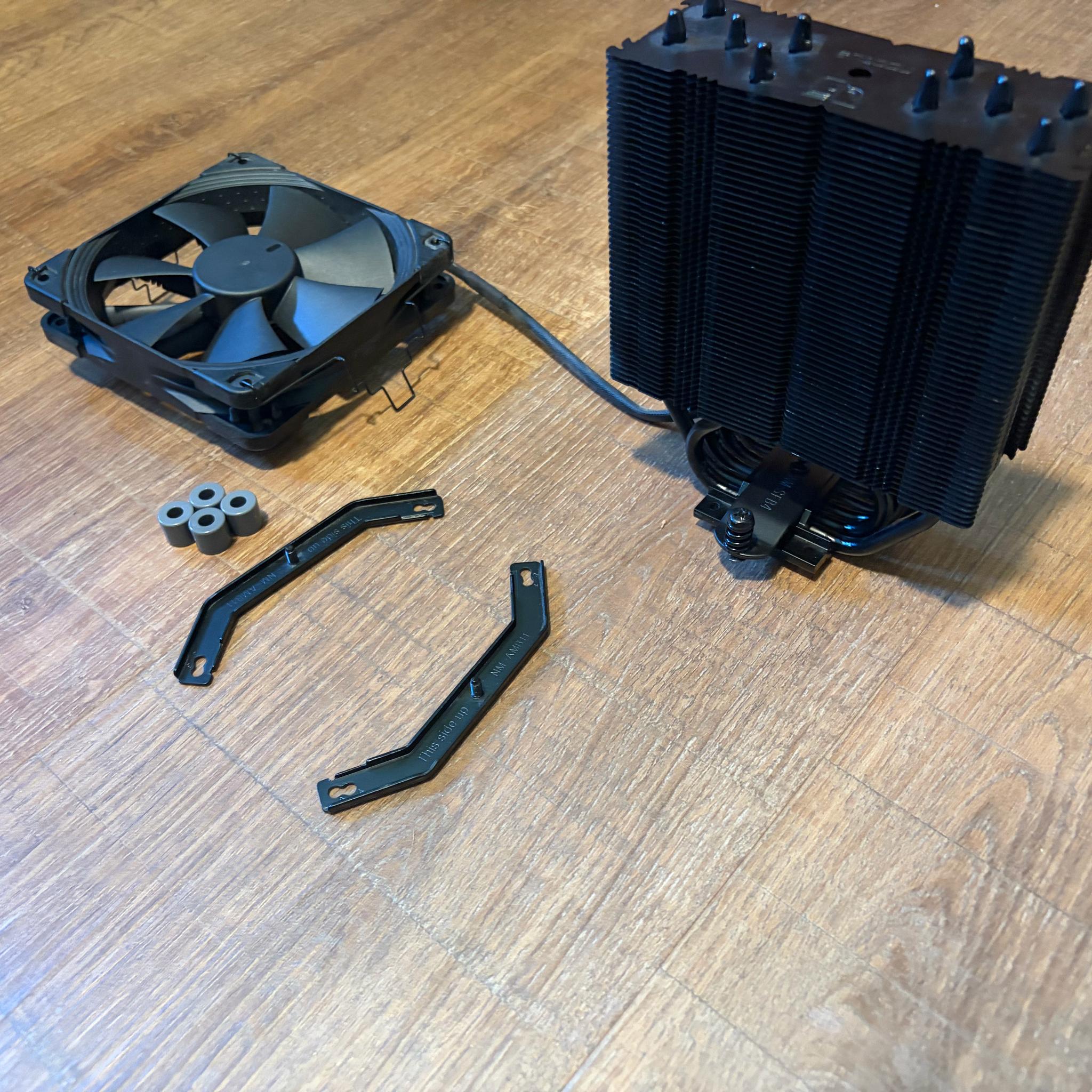 NH-U12S chromax.black Noctua Tower Cooler with AMD Mounting Hardware