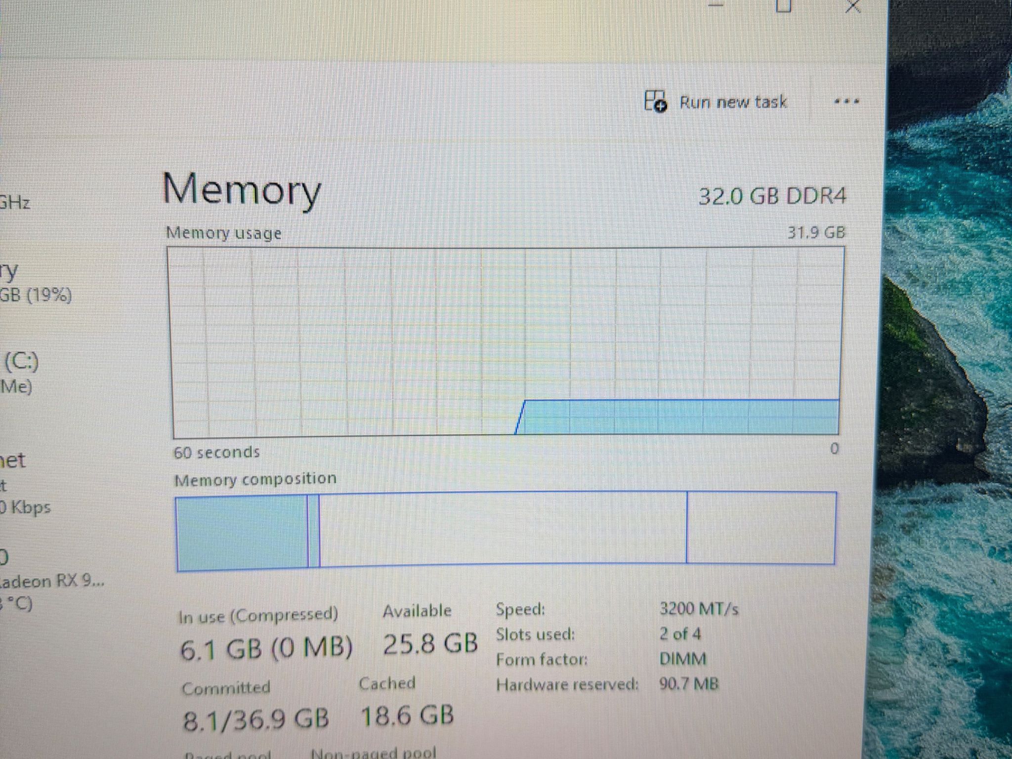 Ryzen 7 5700x, rx 9060 xt 8gb, 1tb nvme storage, 32gb ddr4 ram