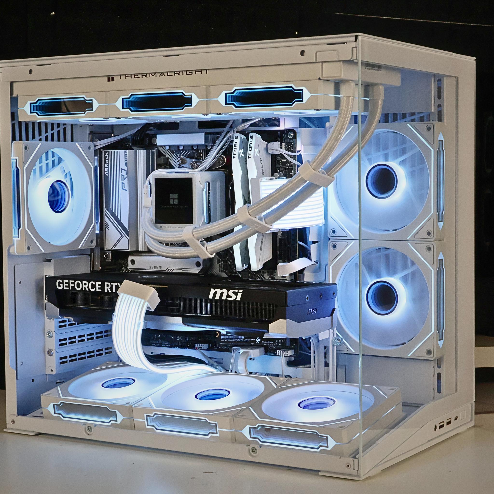 ⚪ Ryzen 7 9700X/RTX 5070Ti 16GB Gaming/Streaming PC ⚪
