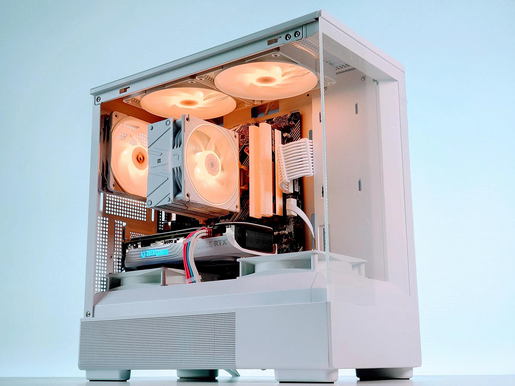 🩷🩵🤍Zen-Oh👑Gaming PC🪐Nvidia RTX 4070 12GB🪐AMD Ryzen 5 5600🪐32GB DDR4🪐 1TB SSD