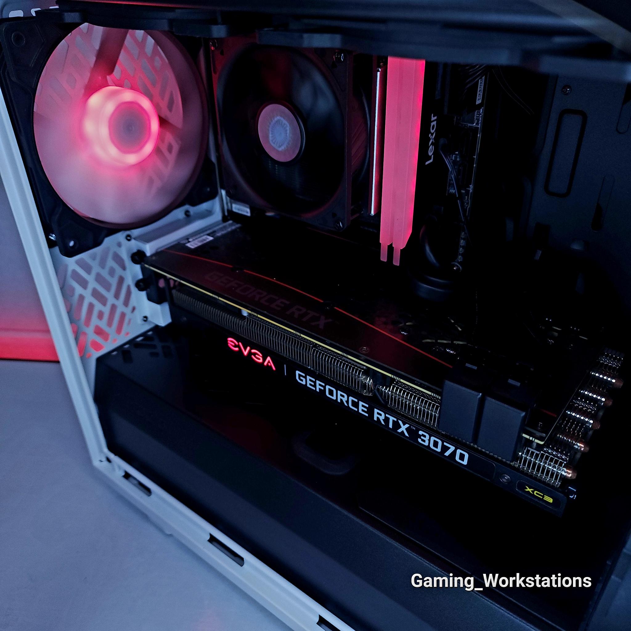 ❤️🤍 RTX 3070 // Core i7 10700 // 16GB 3600MHz // 1TB NVMe Gen 3