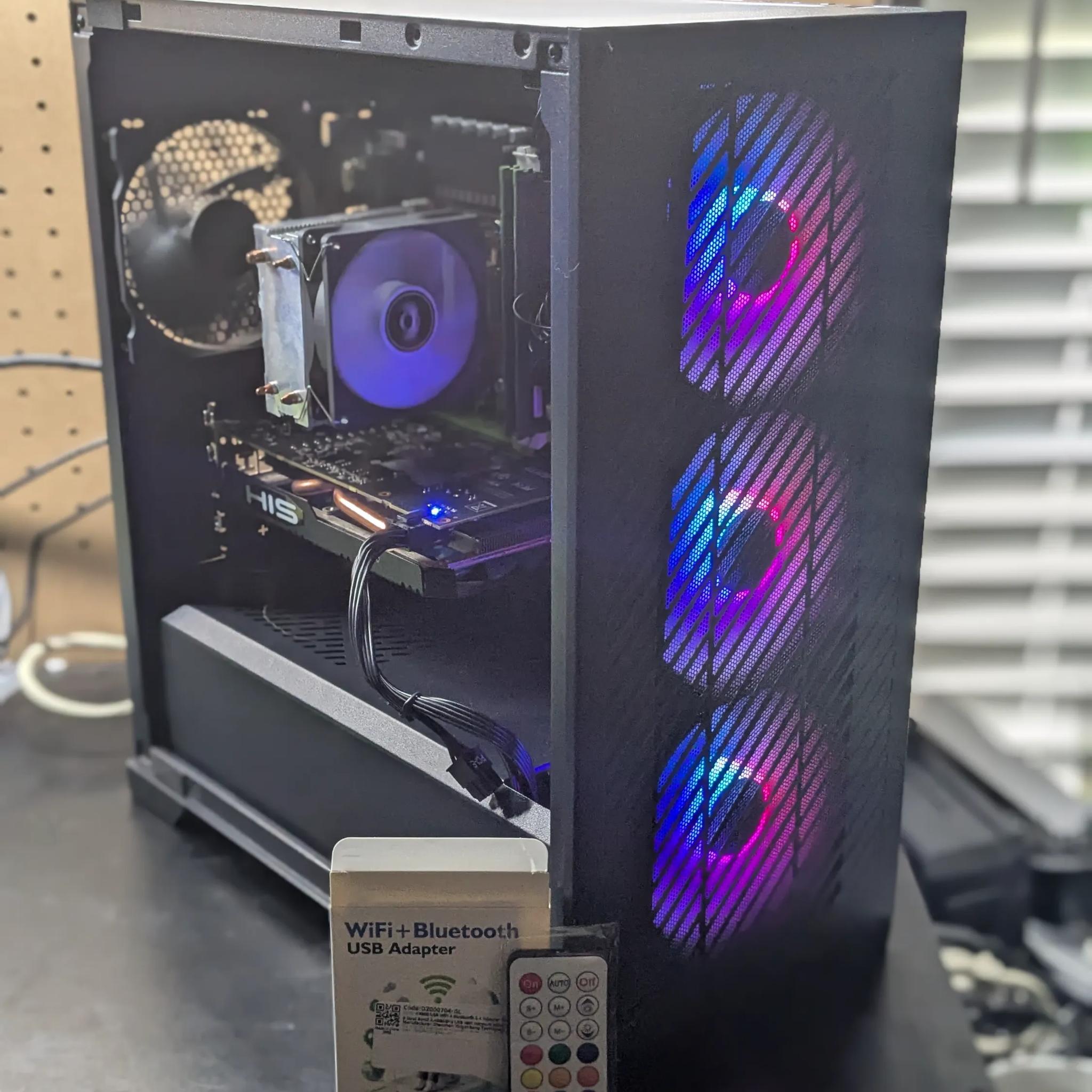100 FPS Fortnite | 180 Day Warranty | 8 Core Xeon, 16GB RAM, 480GB SSD, RX 570 4GB, RGB, Wifi, Win10