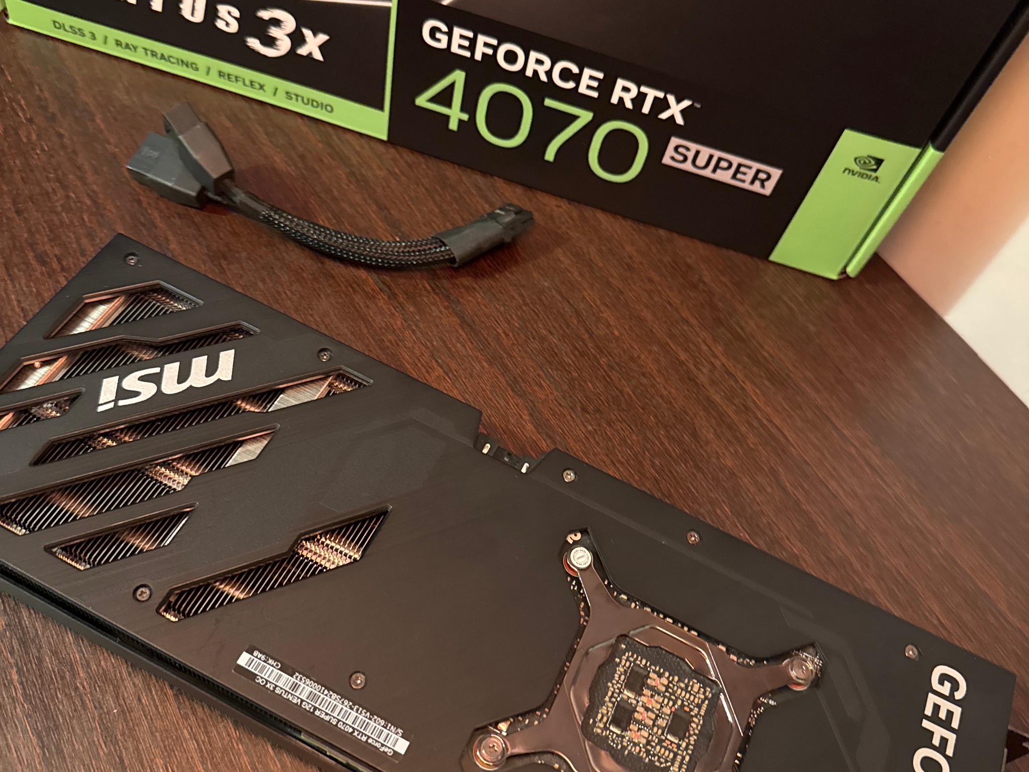MSI NVIDIA GeForce RTX 4070 Super 12GB Ventus 3X OC