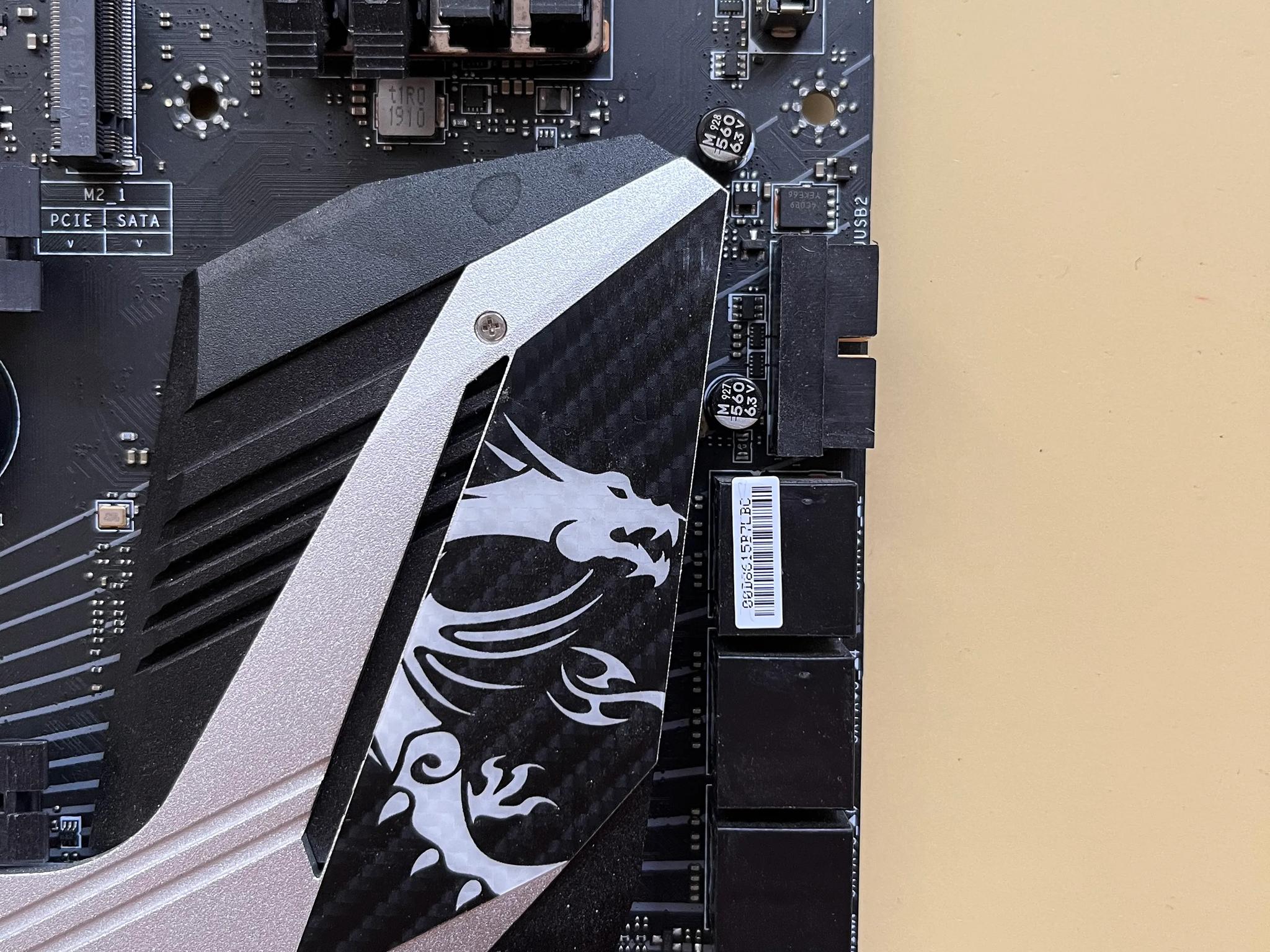 MSI MPG Z390 GAMING PRO CARBON motherboard w/ i3-9100F CPU