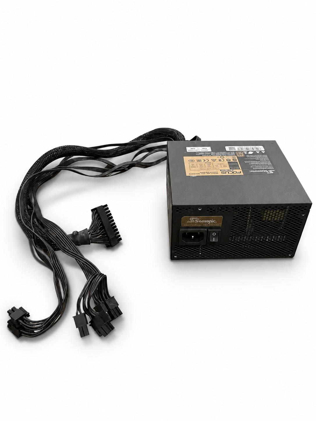 Seasonic FOCUS GM-650, SSR-650FM 650W 80+ Gold Semi-Modular ATX power supply PSU