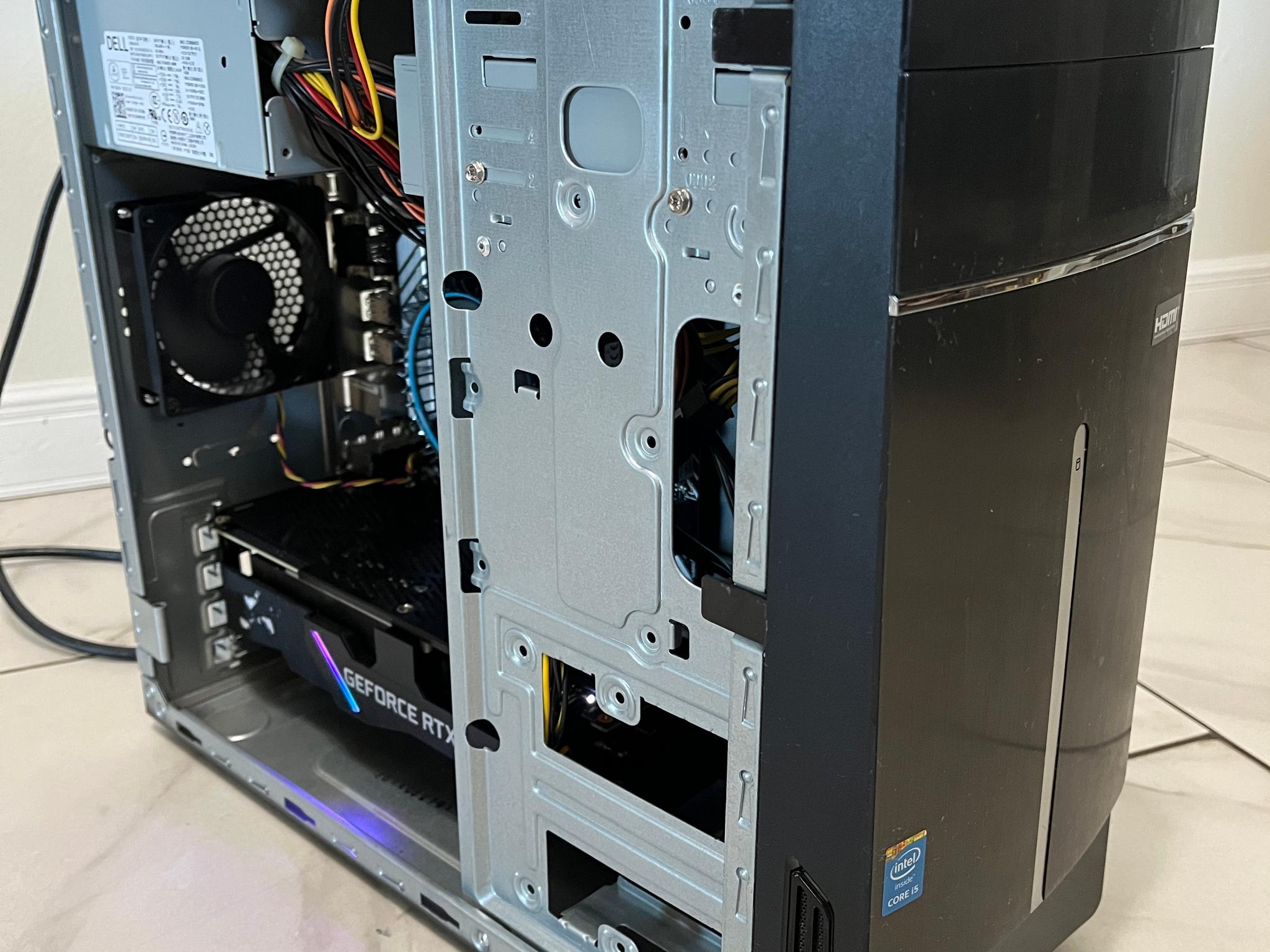 NVIDIA RTX 2070, Intel Core i3-12100, 16GB RAM, 512GB M.2 SSD - Sleeper Gaming PC w/ Wi-Fi & BT