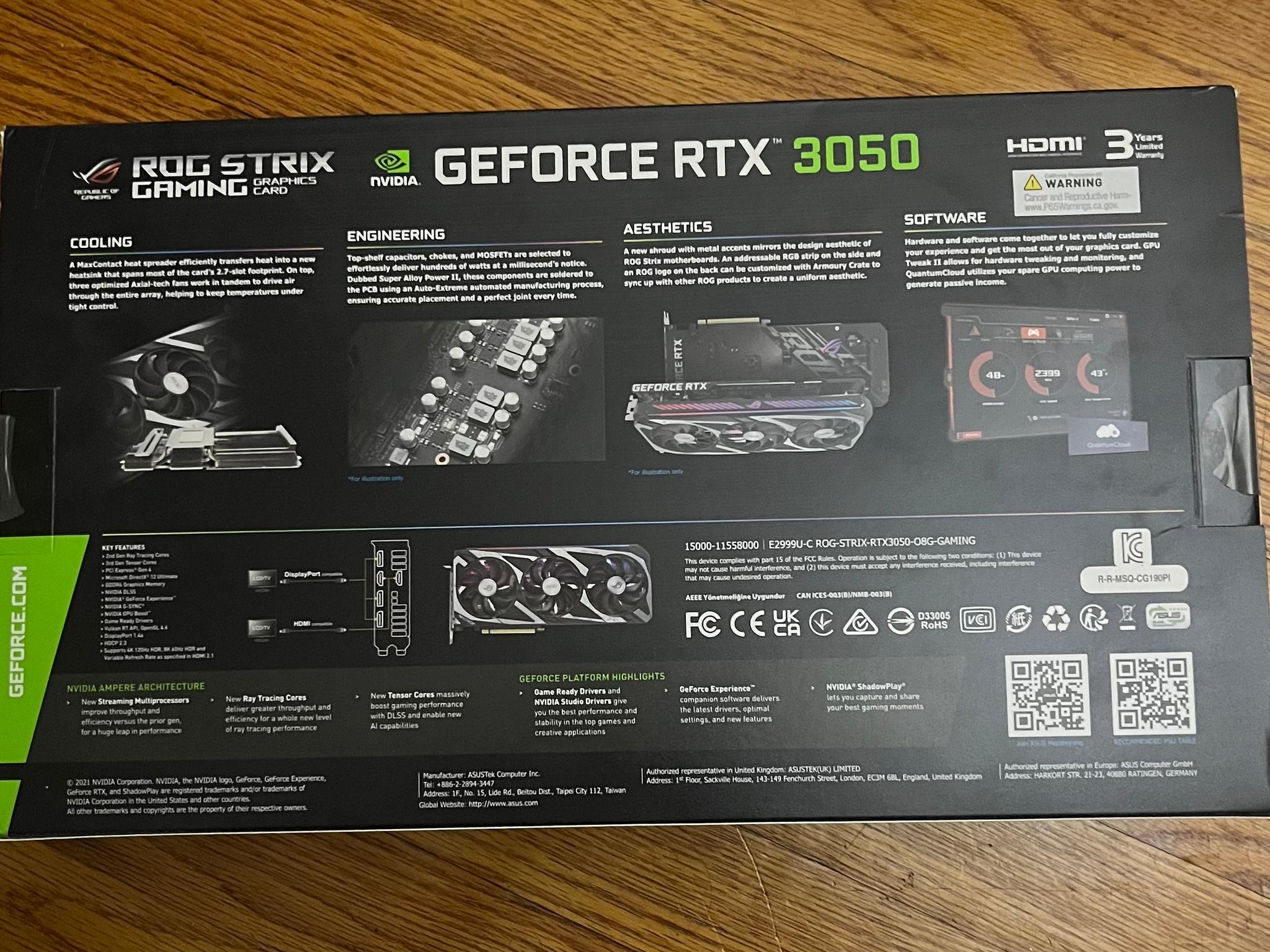 ASUS ROG STRIX 3050