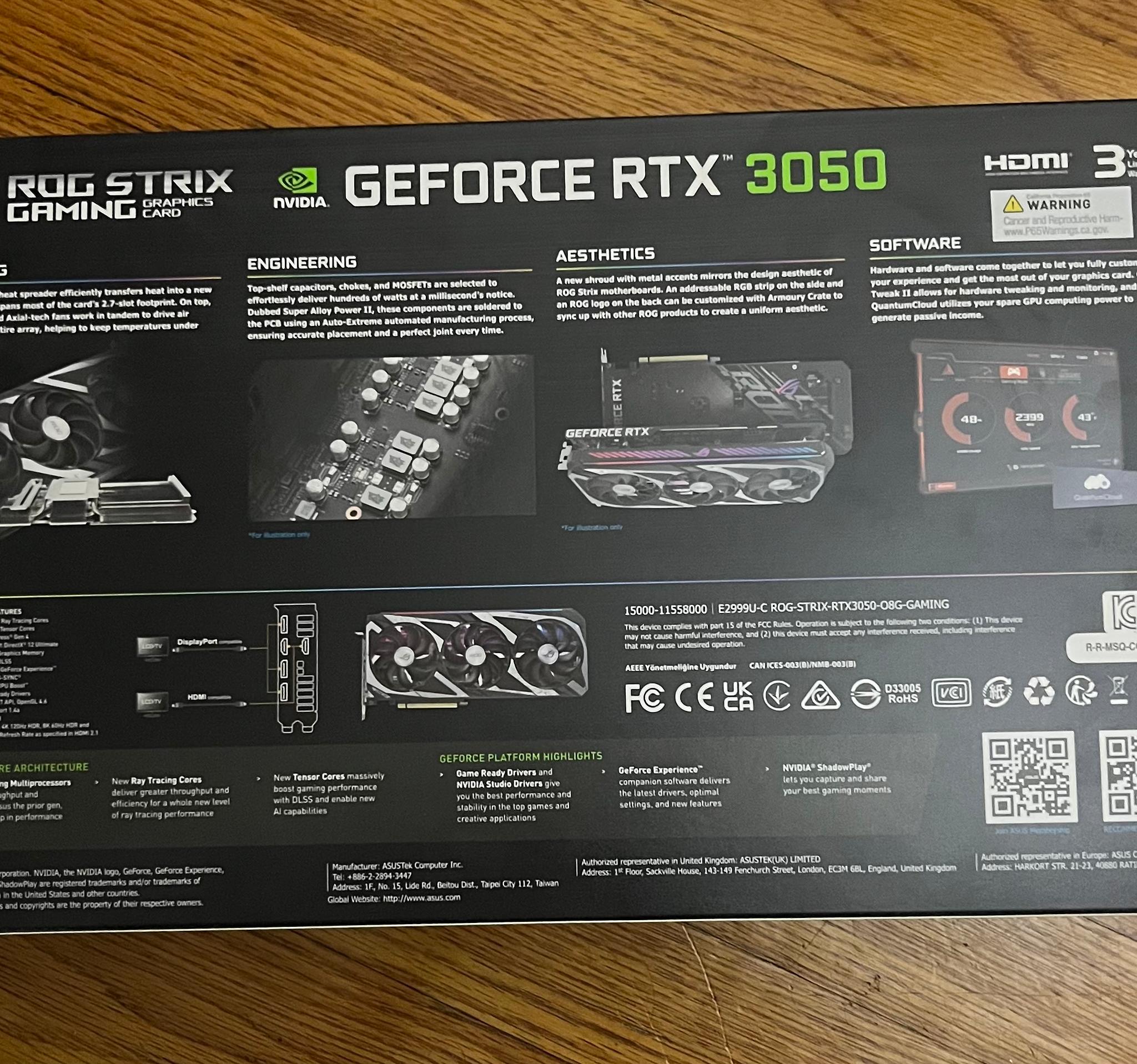 ASUS ROG STRIX 3050