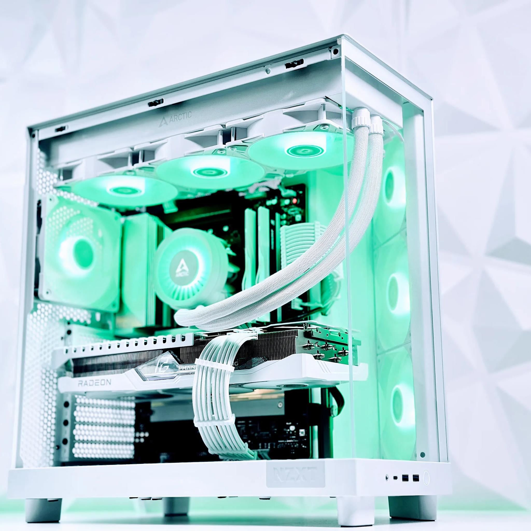❄️🤍🐻‍❄️Artic⚪AMD RX 7900 XT 20GB⚪AMD Ryzen 7 7700⚪32GB DDR5⚪1TB NVME