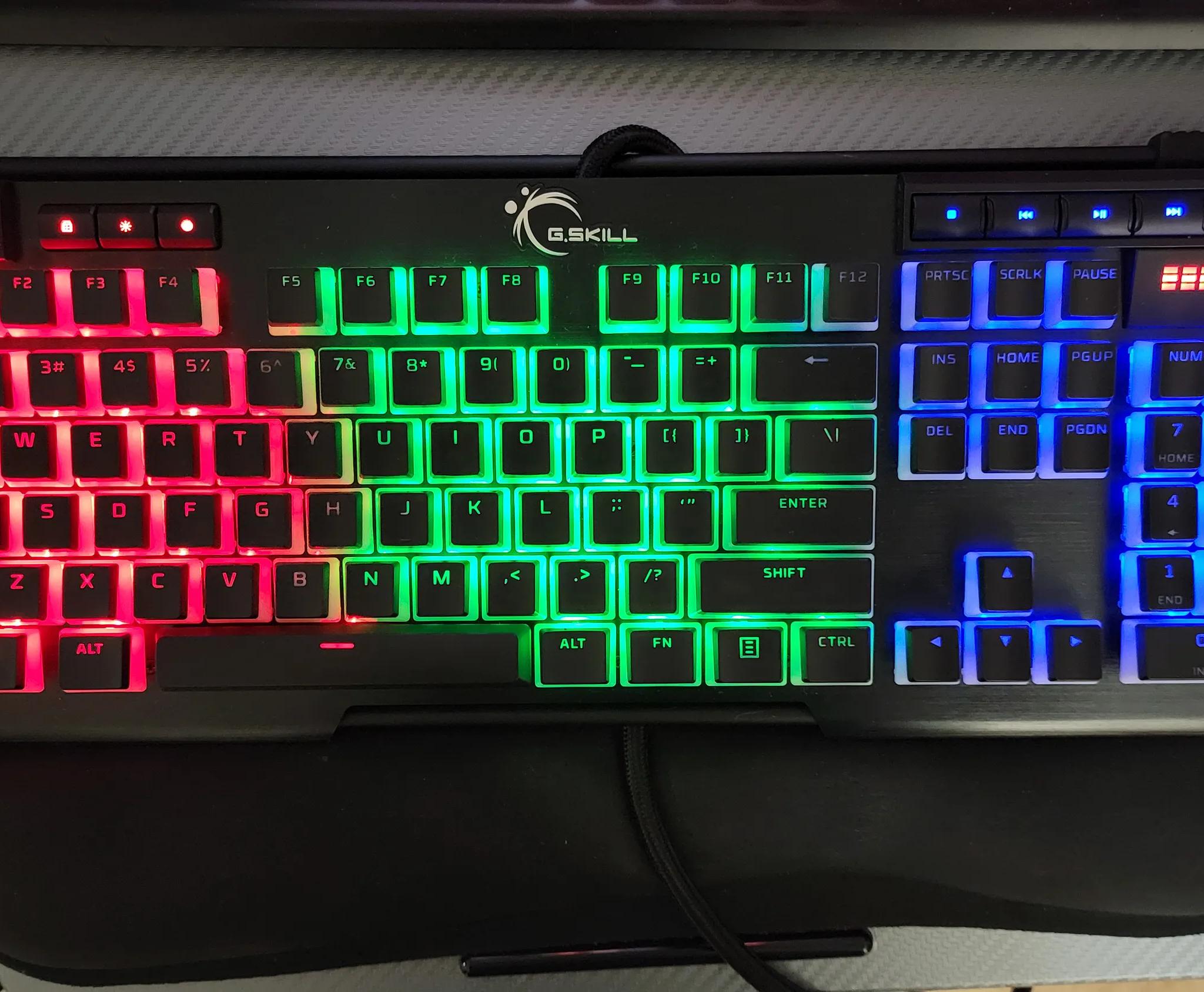 G Skill KM780 RGB Cherry MX Brown Keyboard