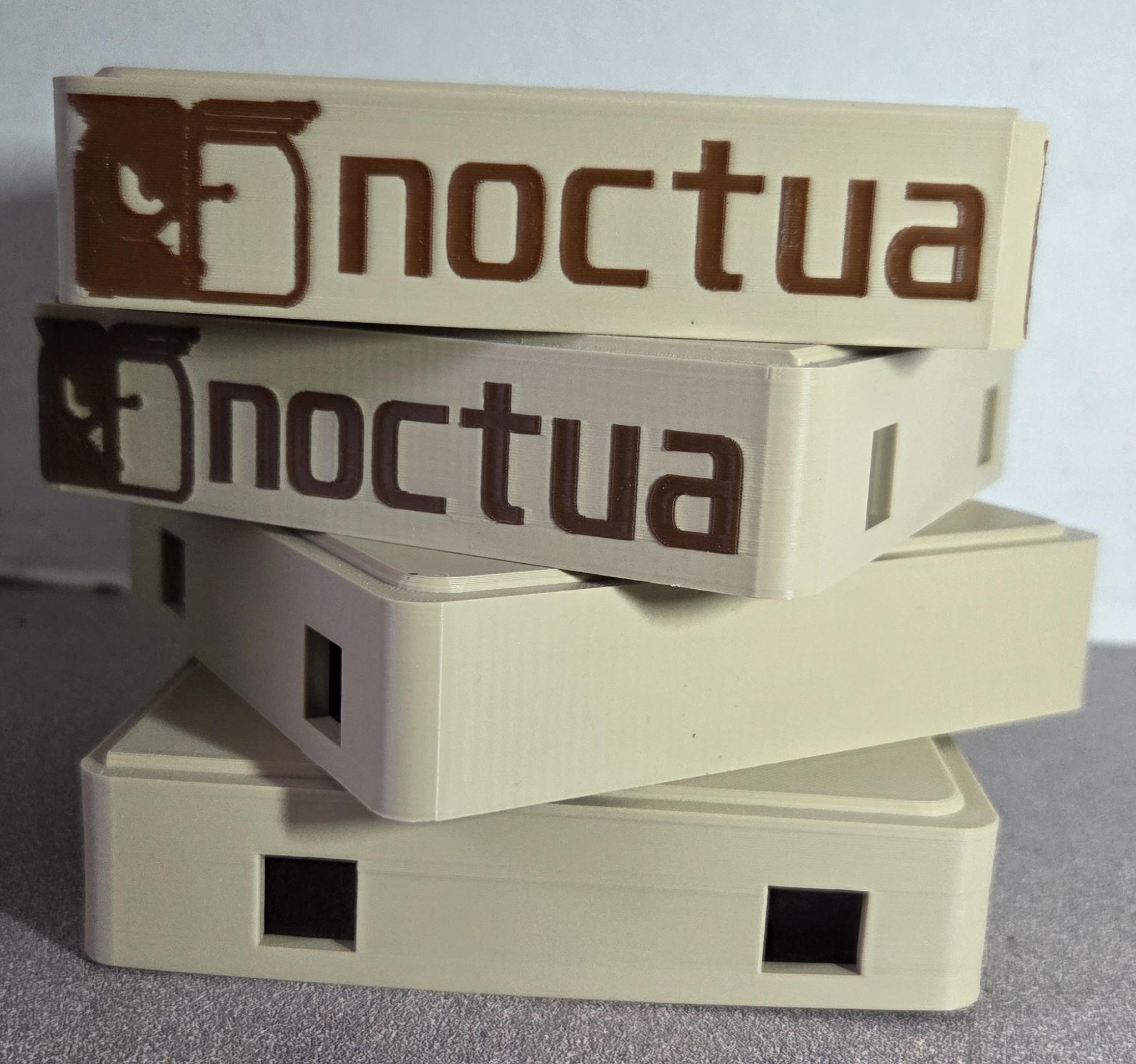 Custom Noctua NF-A12X25 Modular Fan Shrouds Only (No Fans) (4-Pack)