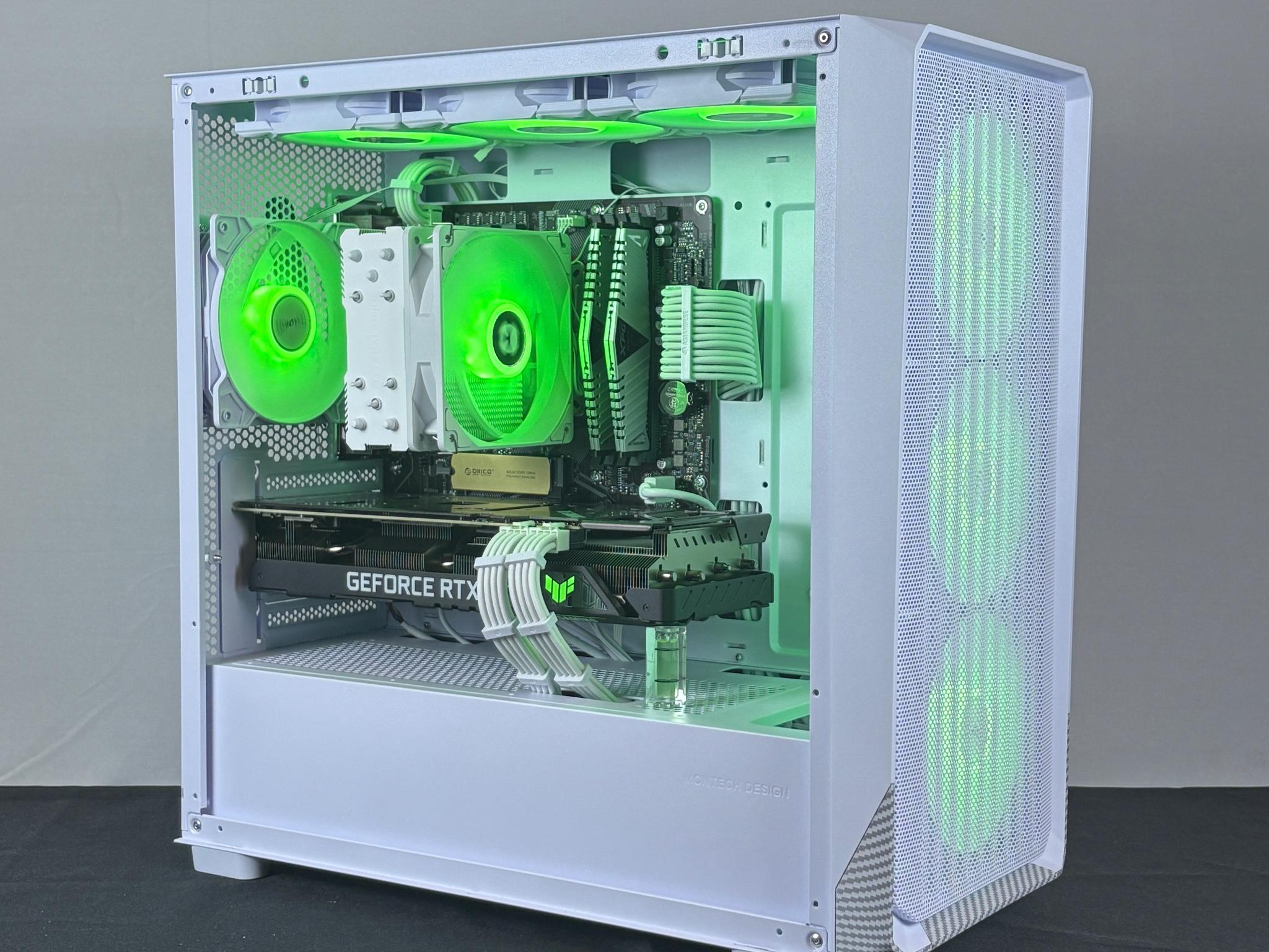 🤍 White RTX 3070 + Ryzen 7 3700X Gaming PC | 16GB DDR4 | ARGB Control