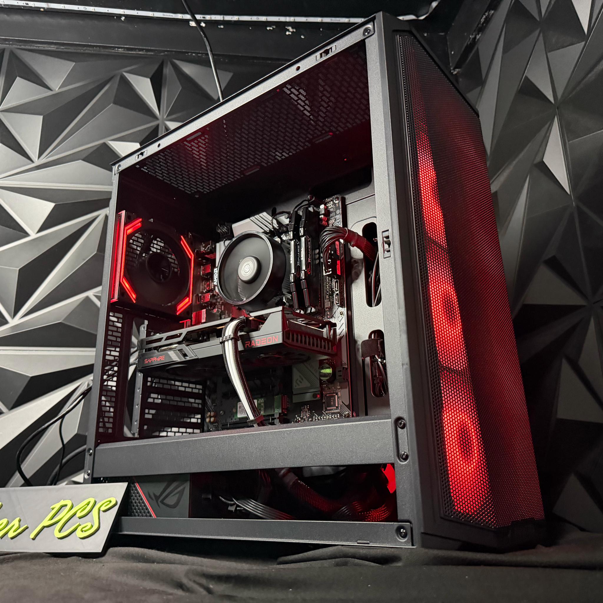 😎🔥 MID DADDY 5566 🔥😎 Ryzen 5 5500| RX 6600XT| 16 GB DDR4| 750GB NVMe| 650W PSU