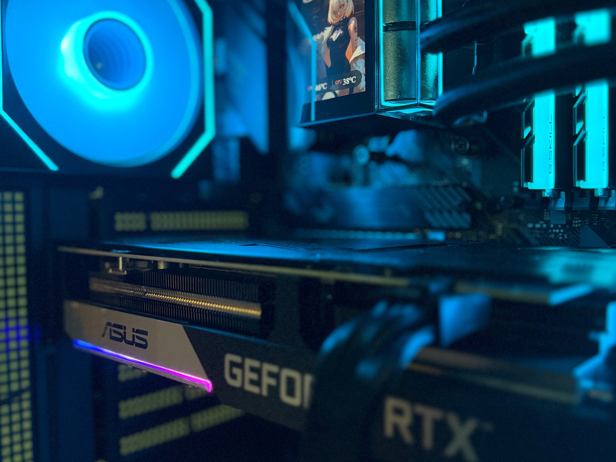 🔥 Brand New ASUS RTX 3060 Ti Gaming PC | Ryzen 5 5500 | ASUS TUF WiFi | 360mm LCD AIO