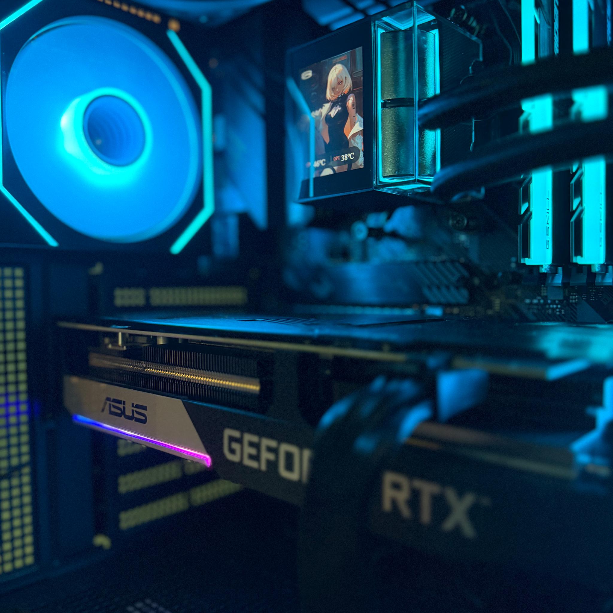 🔥 Brand New ASUS RTX 3060 Ti Gaming PC | Ryzen 5 5500 | ASUS TUF WiFi | 360mm LCD AIO