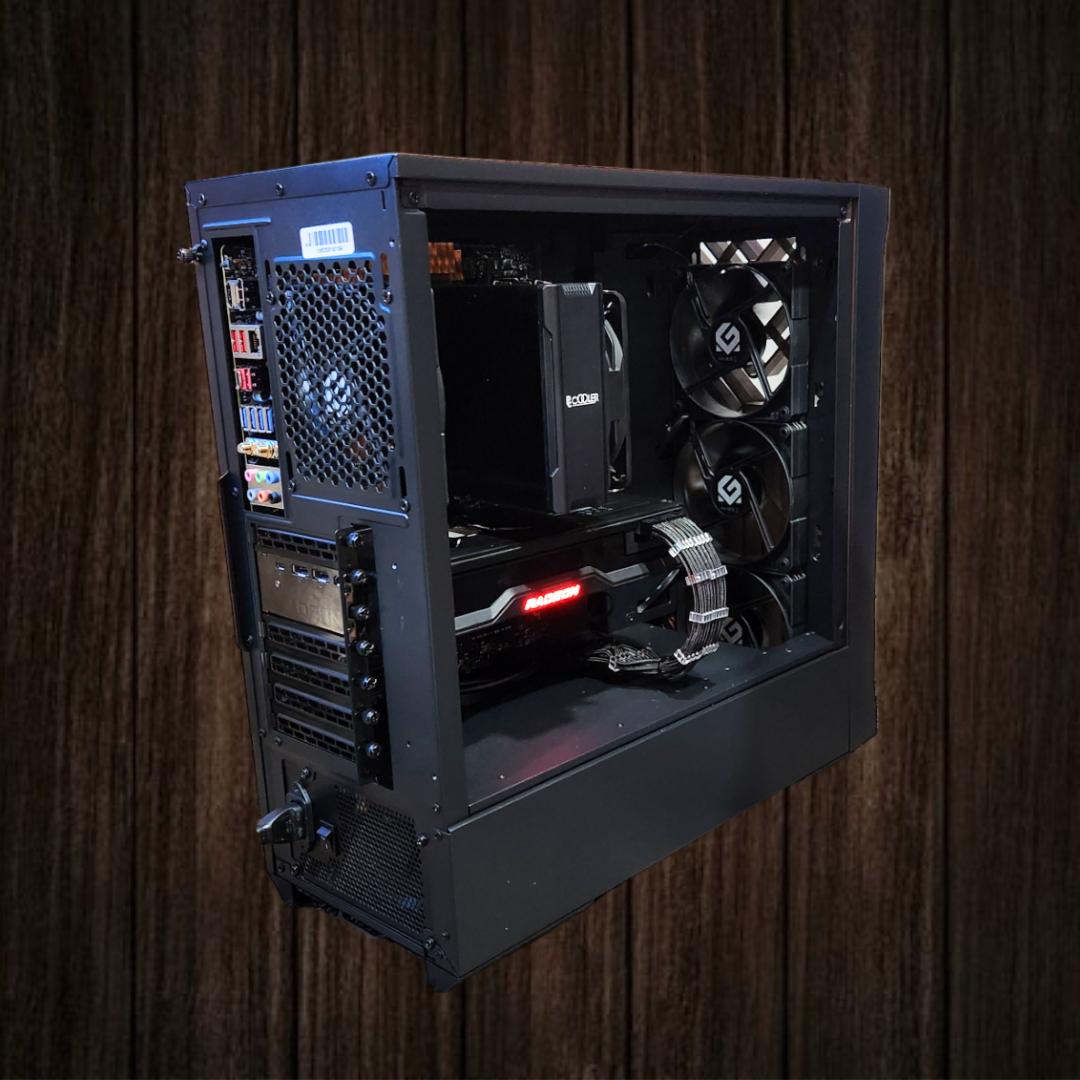 🌲Lumberjack🪵: RX 6950 XT | Ryzen 7600 | 32GB DDR5 6000Mhz RAM | 2TB SSD | 5 Fans | Black Wood PC