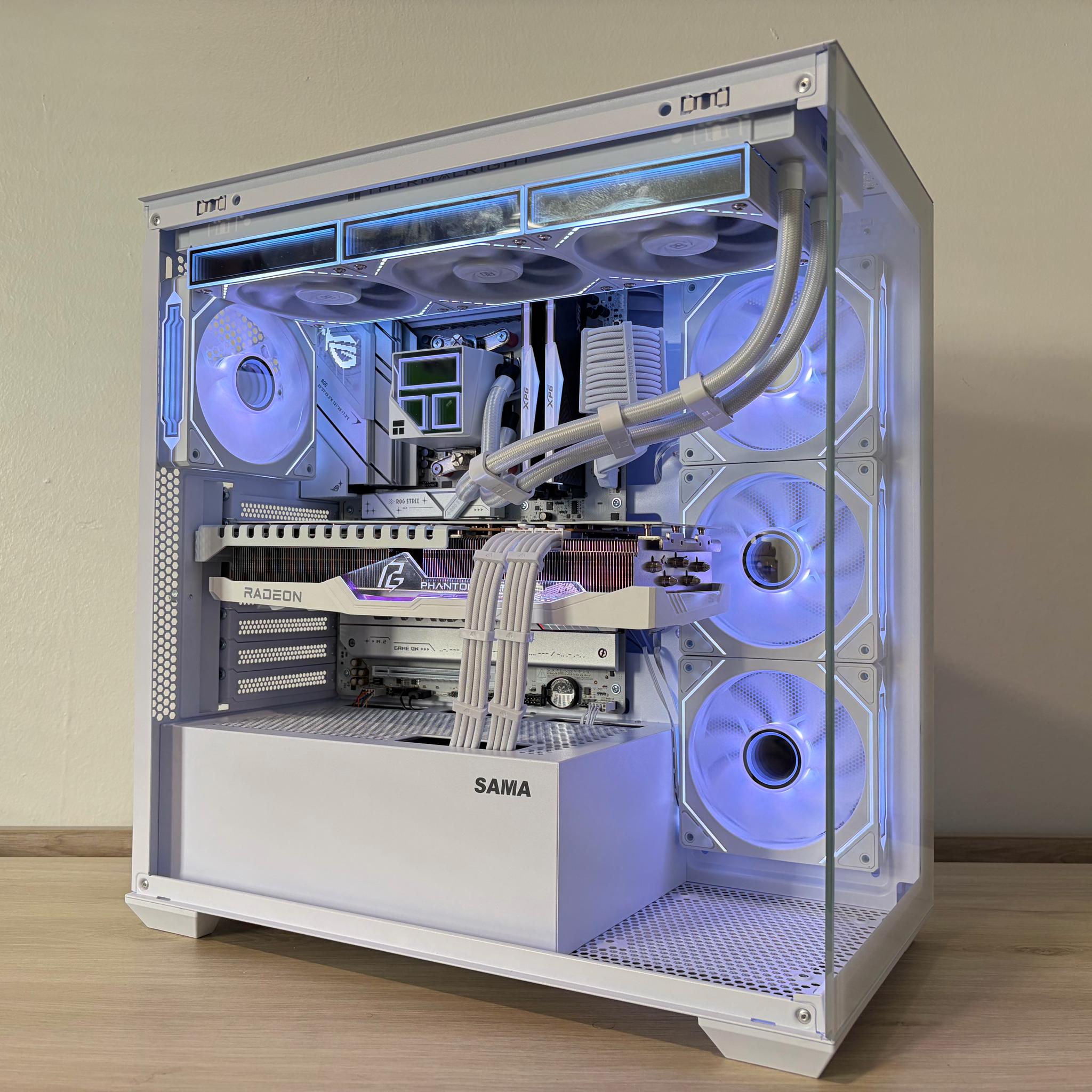 ❄️🐻‍❄️⚪Artic⚪AMD RX 7900 XT 20GB⚪AMD Ryzen 5 9600x⚪32GB DDR5⚪1TB NVME