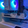 GLASSY White Gaming PC| Intel i5 / Amd RX580 / 8GB / 500GB SSD Win 10 Pro WiFi