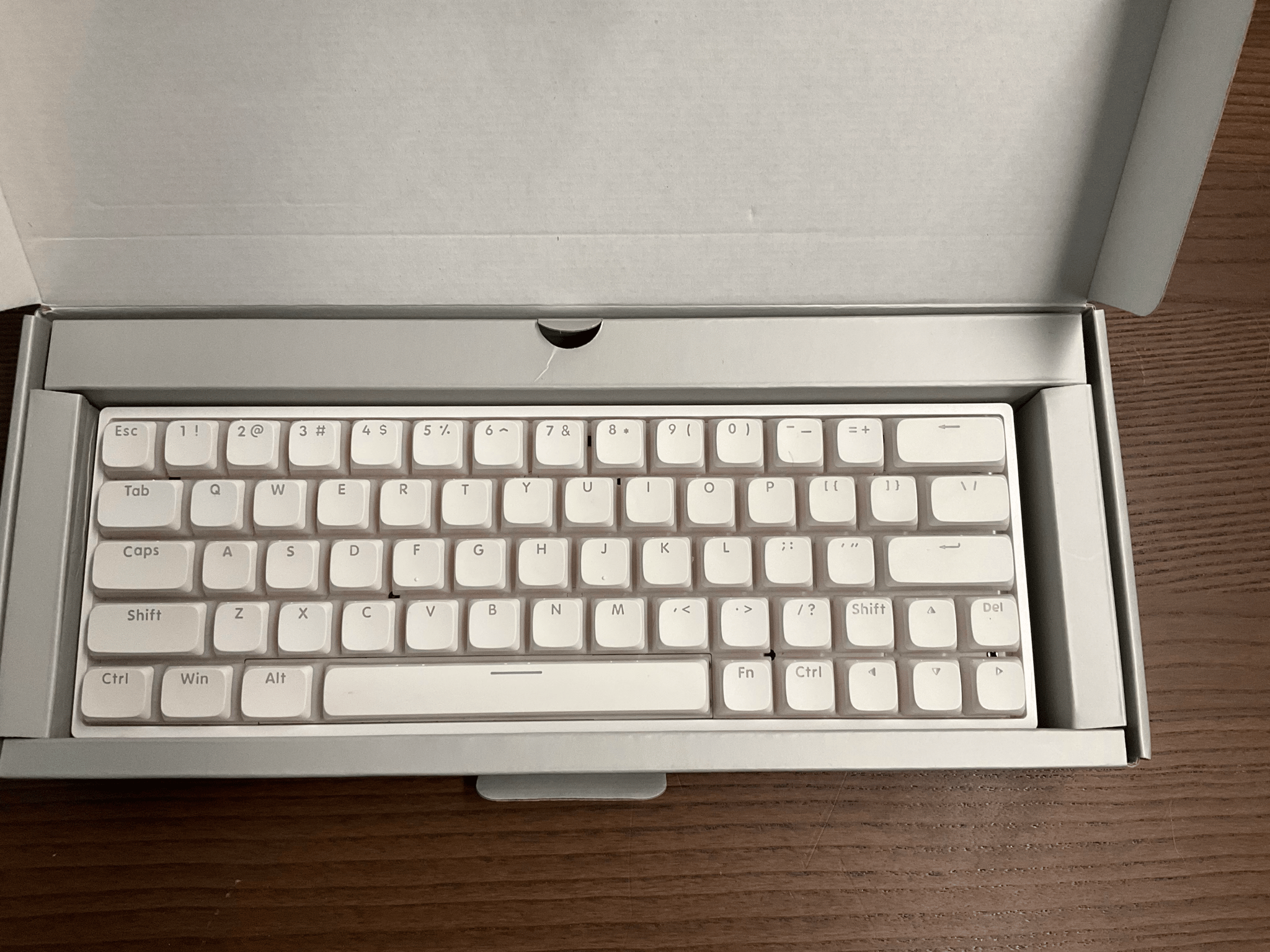 Skyloong Compact RGB 60% Mechanical Keyboard with Gateron Red Switches | Missing cable