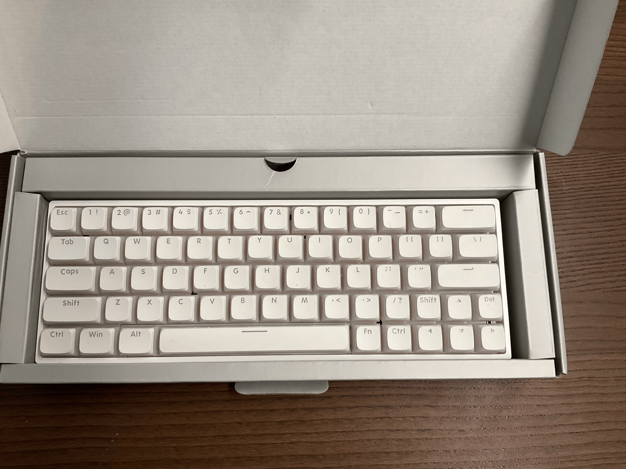 Skyloong Compact RGB 60% Mechanical Keyboard with Gateron Red Switches | Missing cable