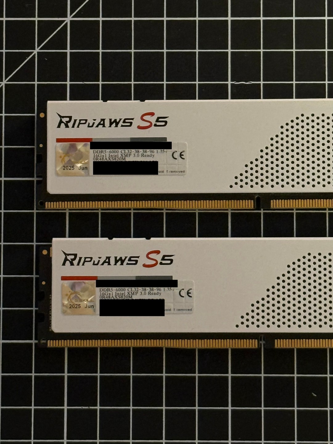 G.SKILL Ripjaws S5 Series 32GB (2 x 16GB) DDR5 6000 White LIKE NEW