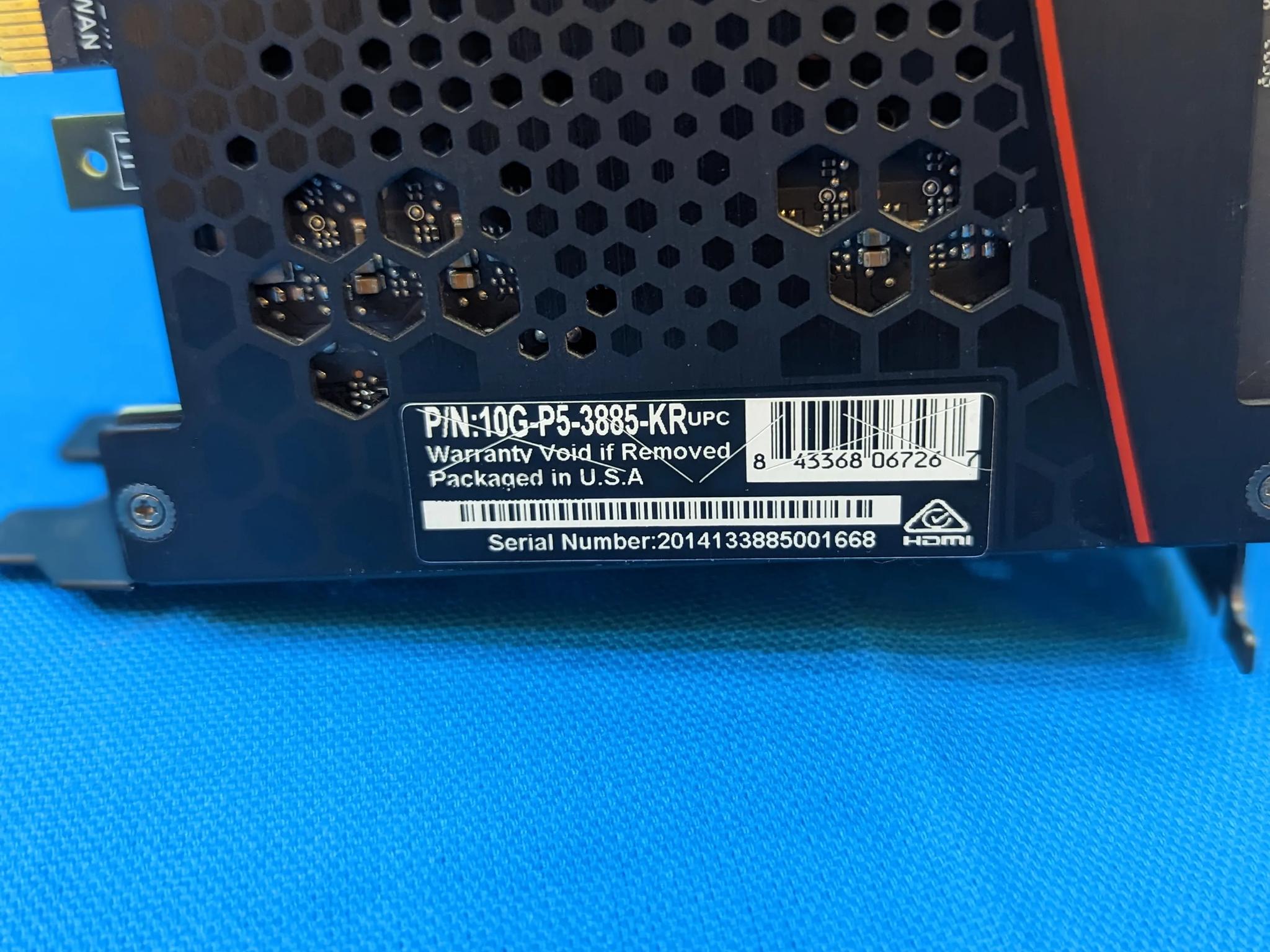EVGA NVIDIA GeForce RTX 3080 XC3 Ultra Gaming 10GB GDDR6X PCIe 4.0 x16 Desktop GPU 10G-P5-3885-KR