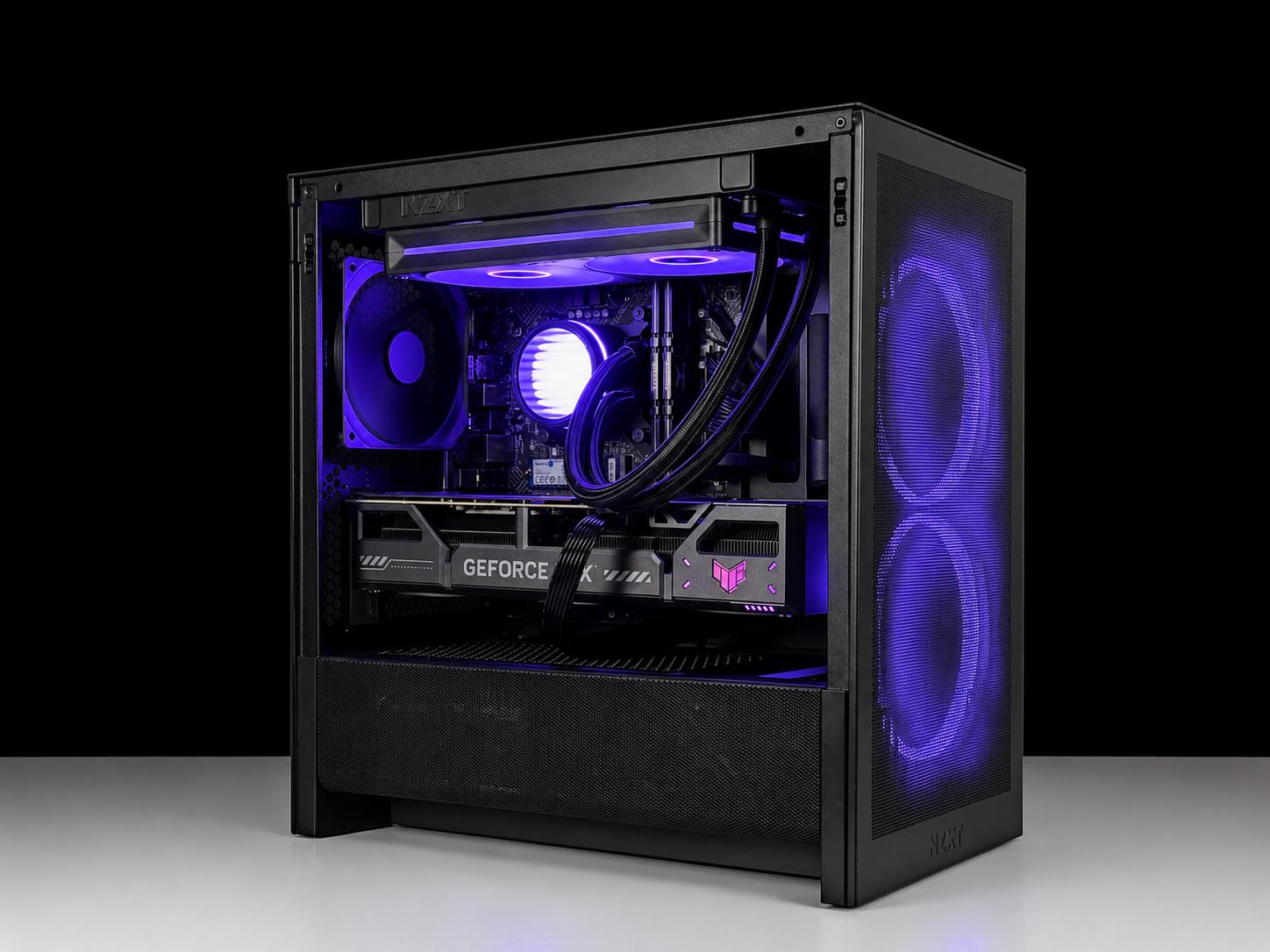 🟣 ULTRAVIOLET Gaming PC | RTX 5070 12GB | i7-14700KF | 16GB RAM | 1TB NVME | WiFi + BT | FREE SHIP
