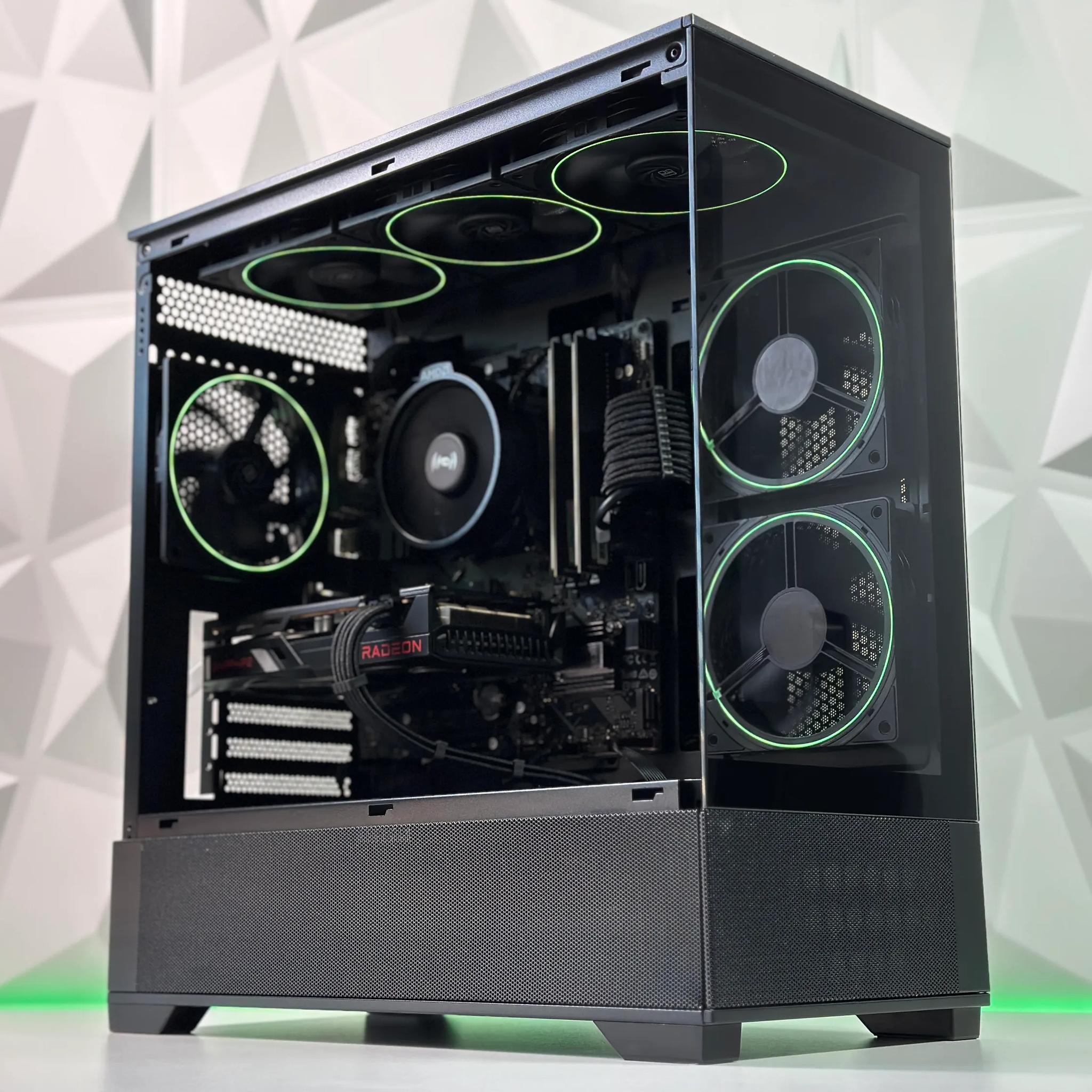 🚀 Gaming PC🫅AMD RX 6600 8GB👑AMD Ryzen 5 3600👑16GB DDR4👑1TB  SSD