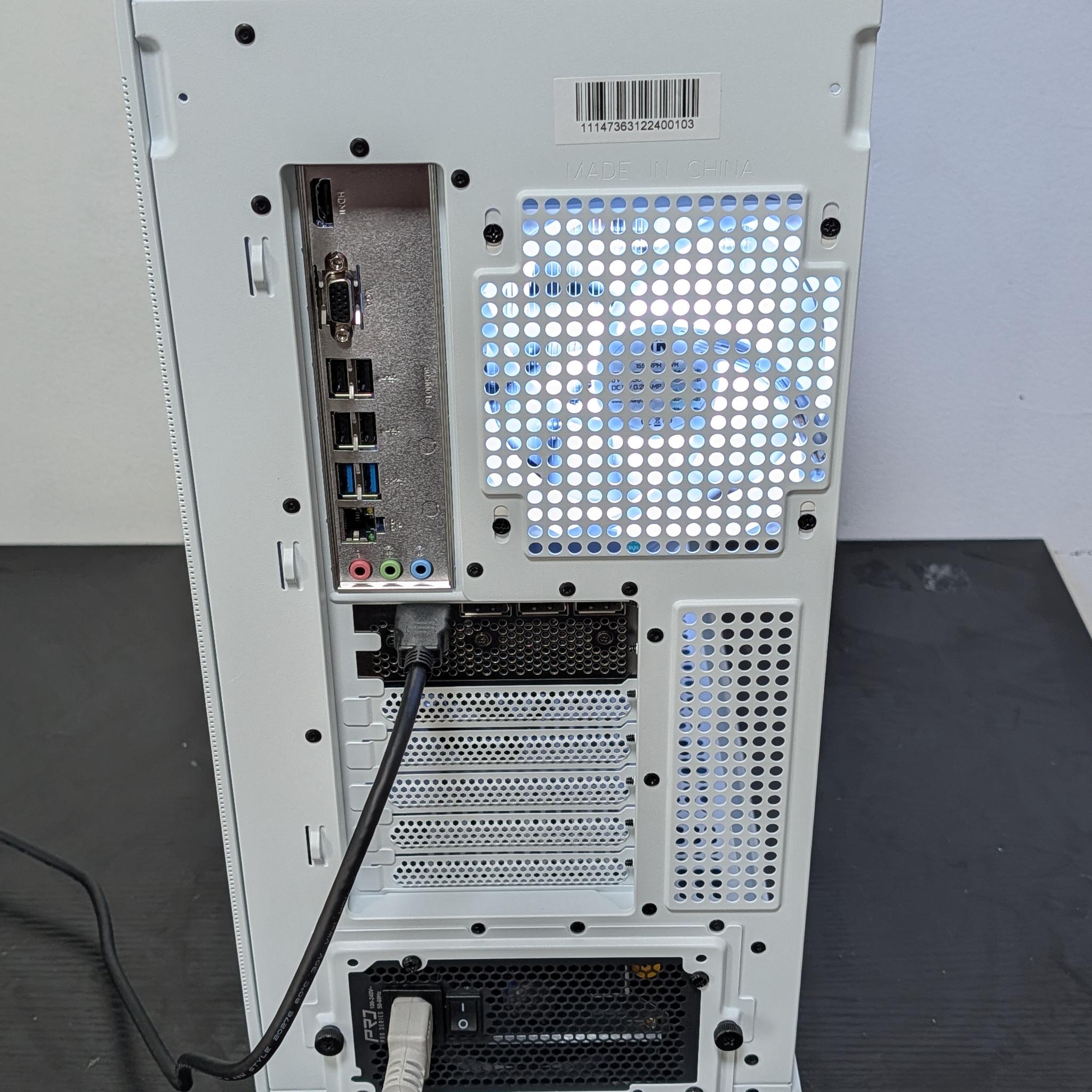 RTX 3080 10GB | intel i3 12100F | 16GB DDR4 | 1TB NVME M2 SSD | Win11 | Wi-Fi | Custom Gaming PC