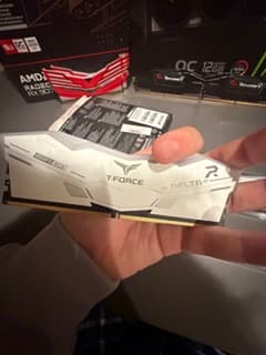TeamGroup T-Force Delta Alpha RGB 32GB (2 x 16GB) DDR5-5600 PC5-44800 CL40  - White