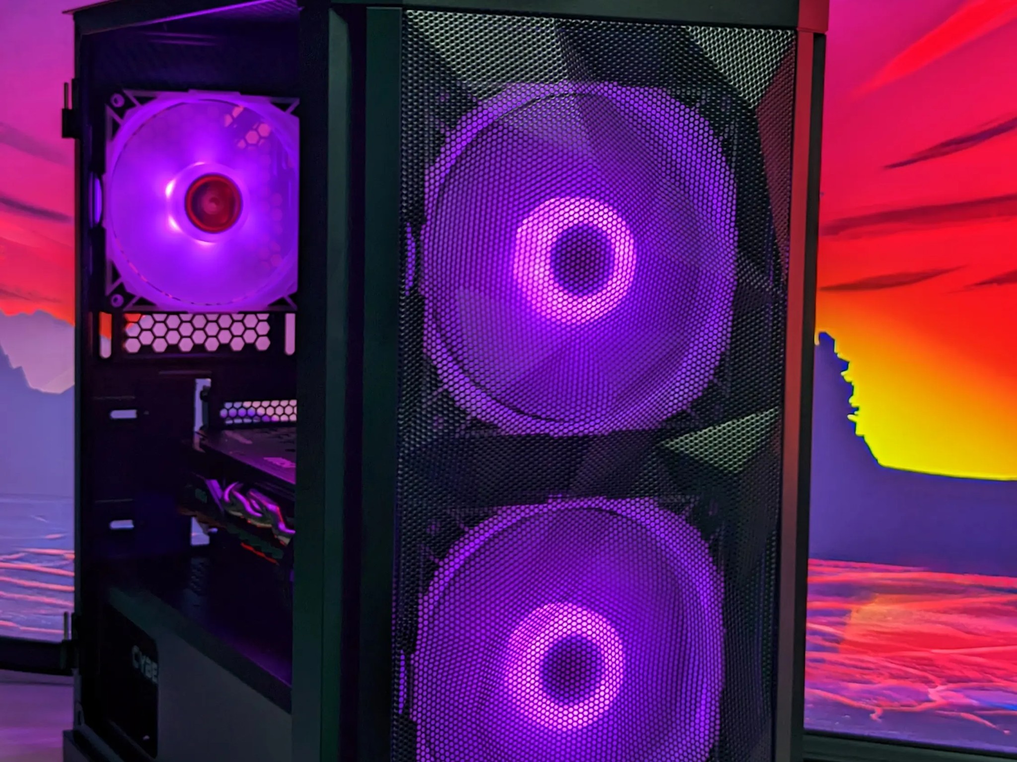 🥷⚫Snake Eyes🥷⚫-Gaming PC-AMD RX 580 4GB-AMD Ryzen 5 2600-16GB DDR4 RAM-512GB NVME