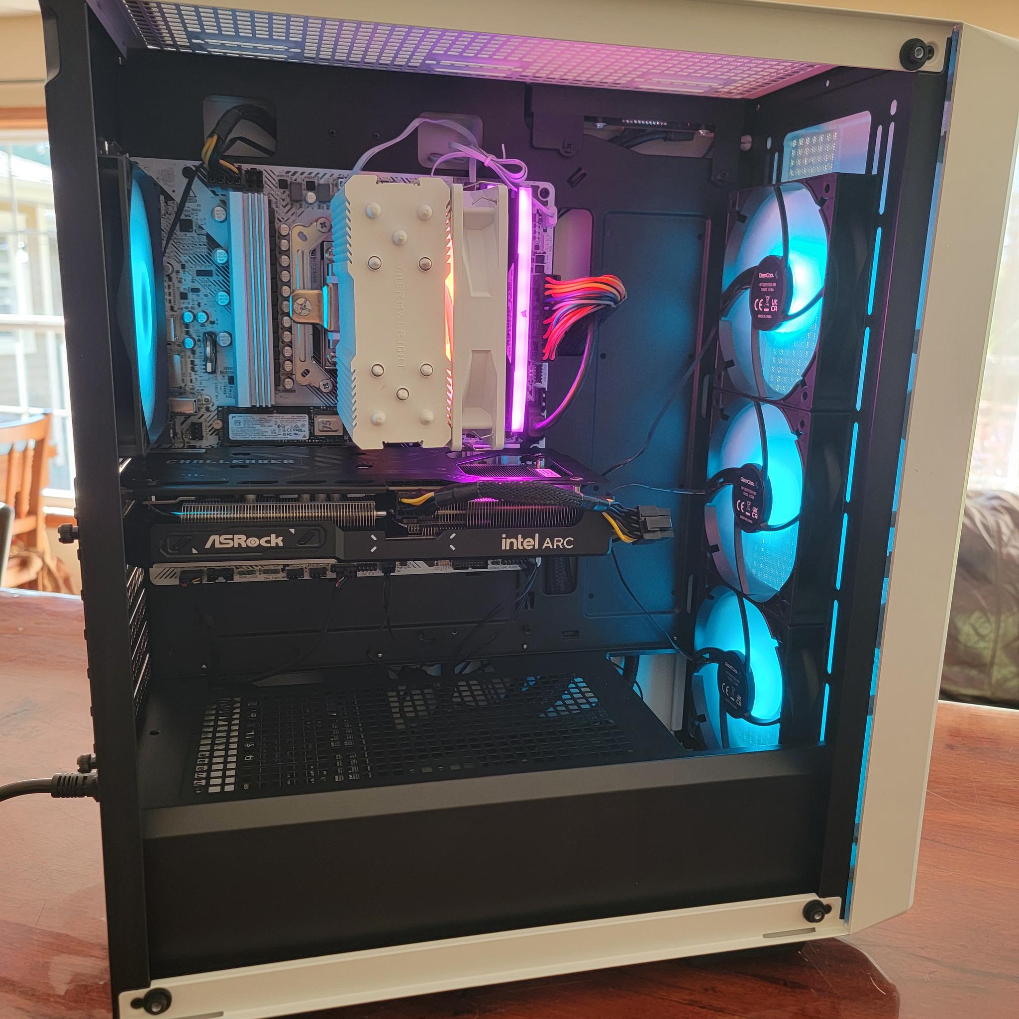 Asrock B570 Challenger OC 10GB + Ryzen 7600x PC Build #16