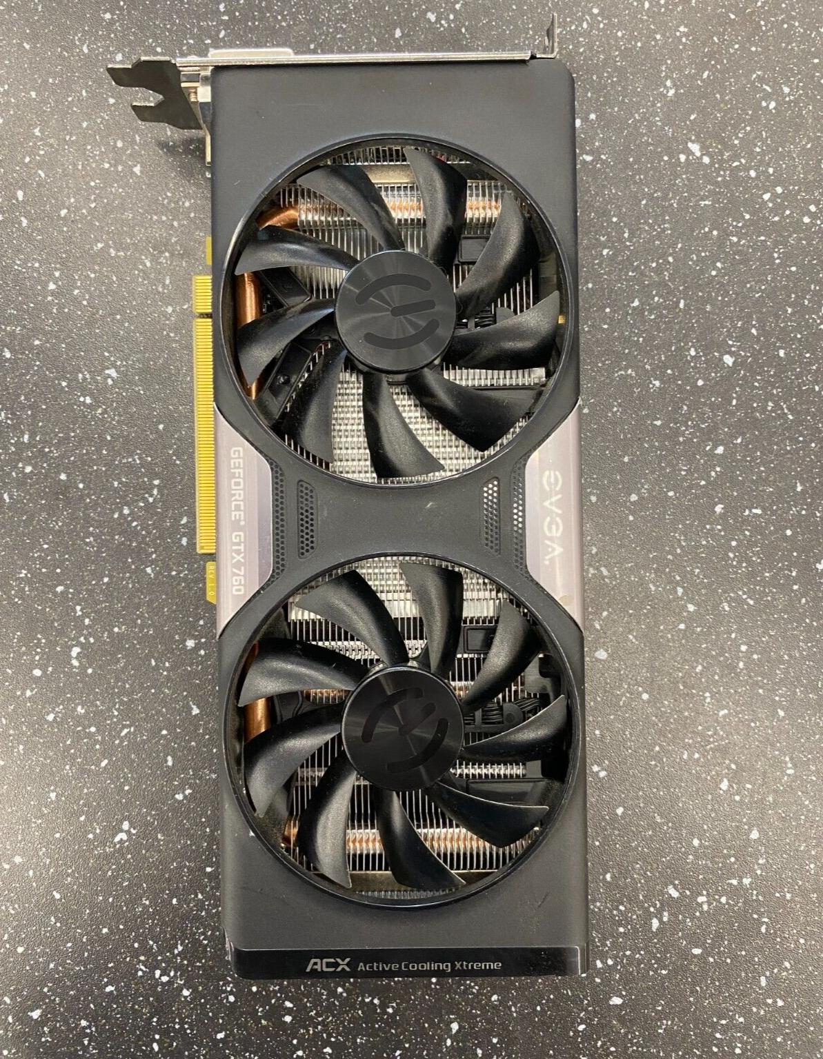 EVGA GeForce GTX 760 4GB GDDR5 Graphics Card - DisplayPort, HDMI, DVI