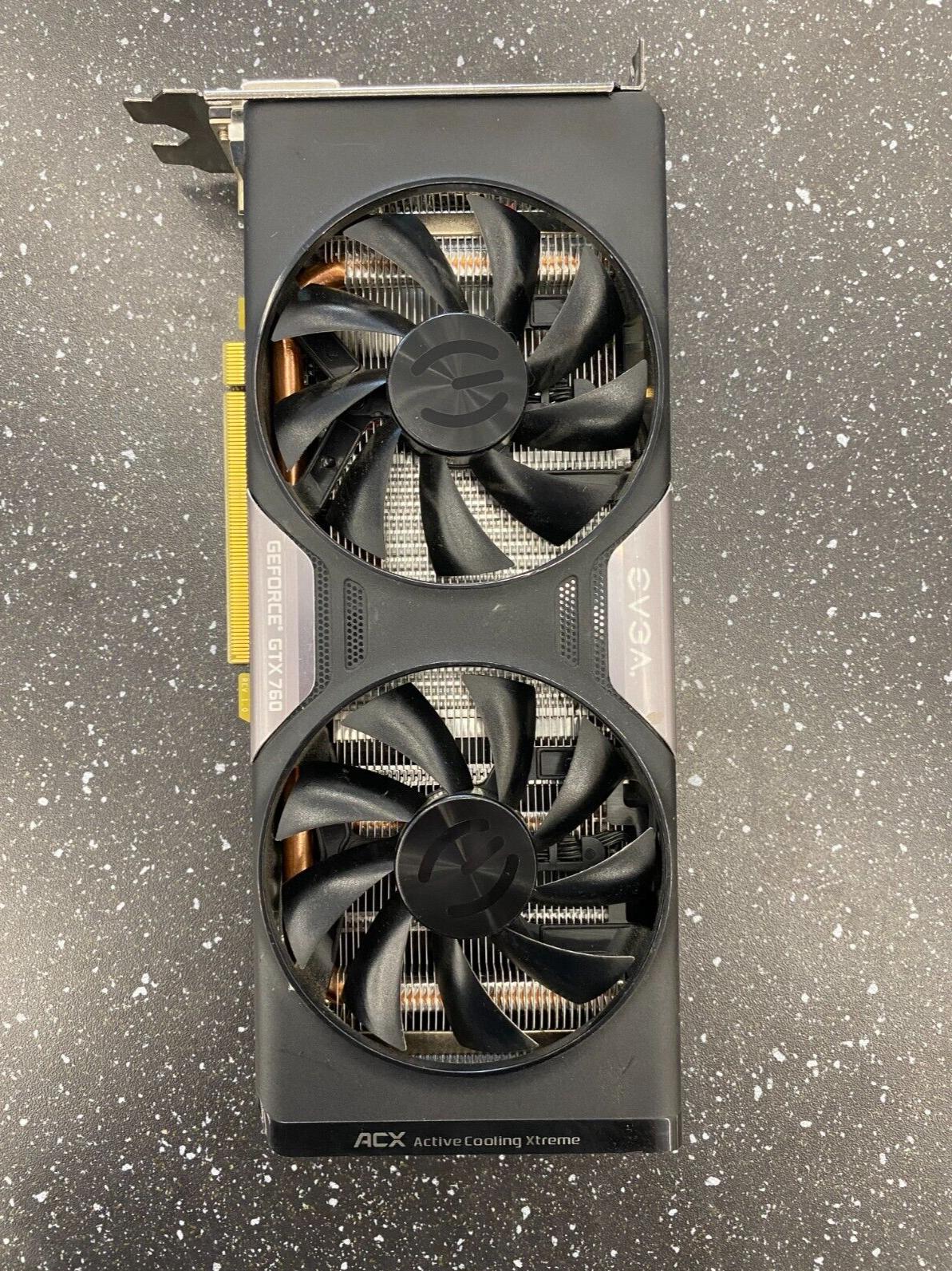EVGA GeForce GTX 760 4GB GDDR5 Graphics Card - DisplayPort, HDMI, DVI