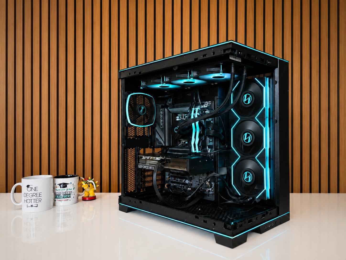 💻 RTX 4070 Gaming PC 💻| lian Li | Ryzen 5 7600X | DDR5 | 32GB RAM | LCD Fans | WiFI