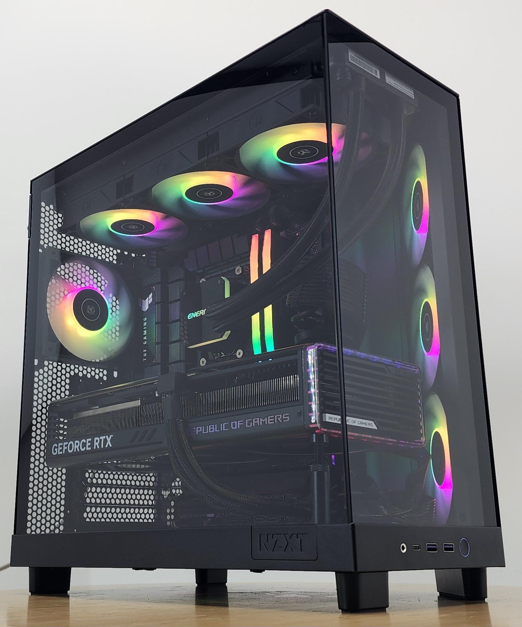 Gaming PC Ryzen 7 7800X3D 48GB RAM 2TB SSD RTX 4080 16GB Windows 11 Computer