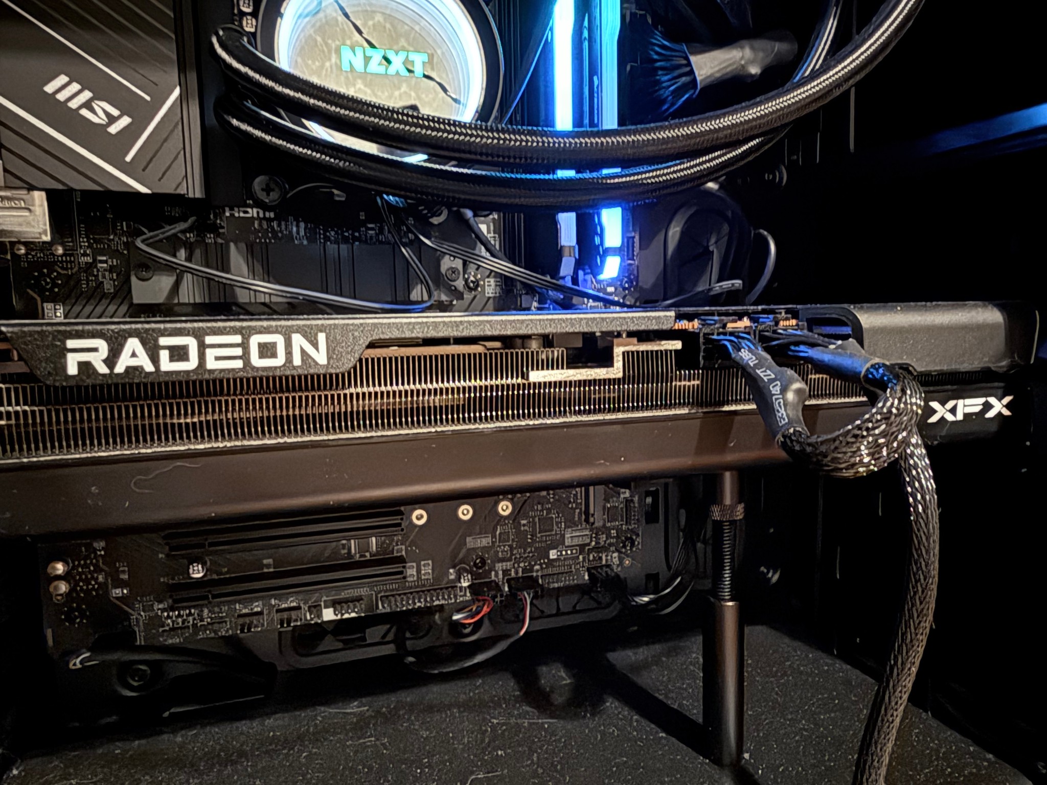 AMD RX 7700XT 12GB - lightly used, less than one year.