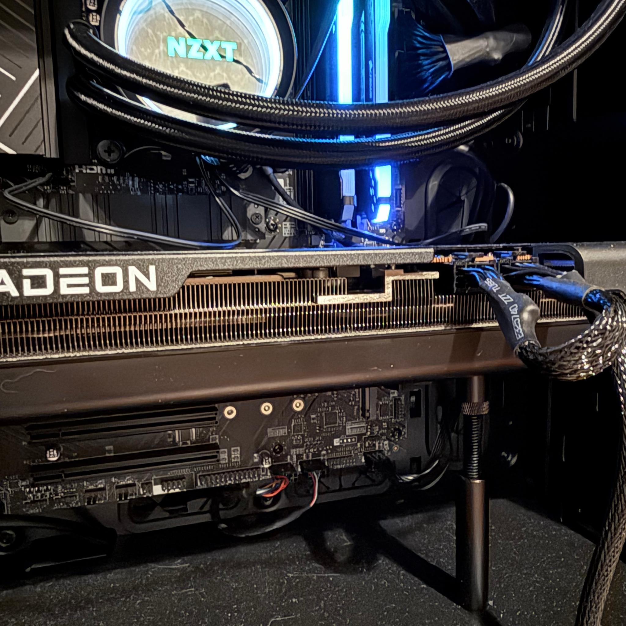 AMD RX 7700XT 12GB - lightly used, less than one year.