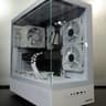 White Gaming PC / AMD Ryzen 5 7600X / RTX 3070 / 32GB / 1TB / Windows 10 Pro