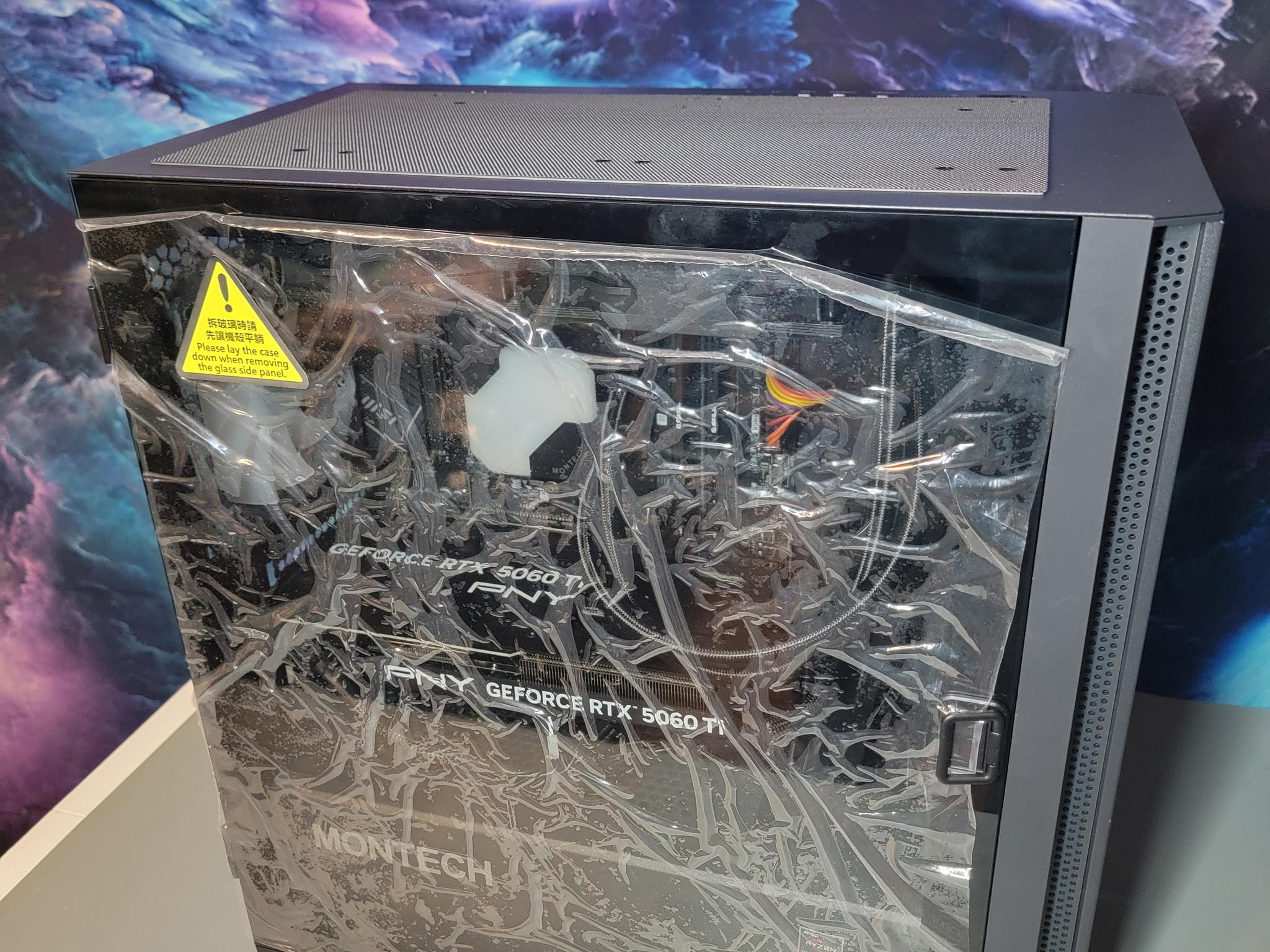 PNY RTX 5060ti 16gb + Ryzen 7700x PC Build #4