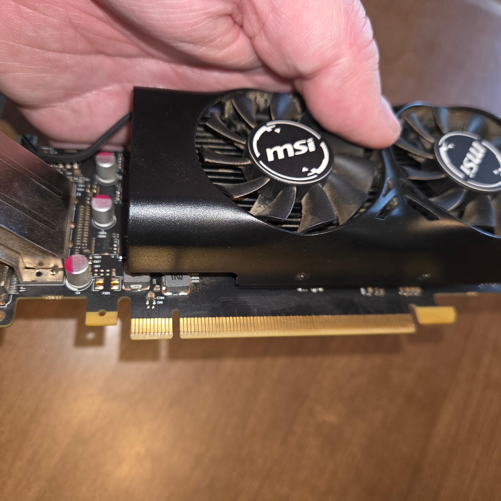 MSI GTX 1050 TI 4GT LP