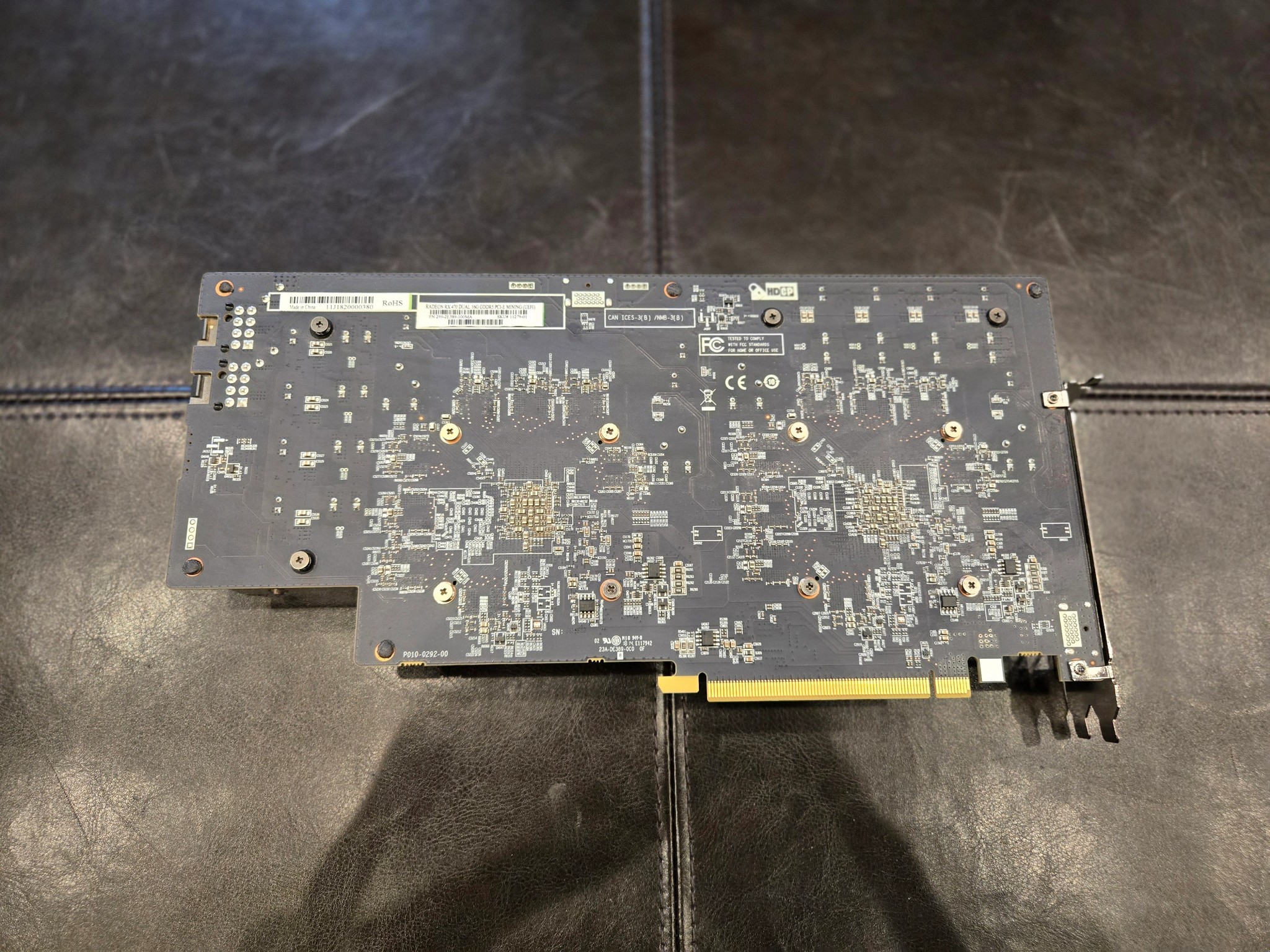 RX 470x2 16GB Dual-GPU Compute Card
