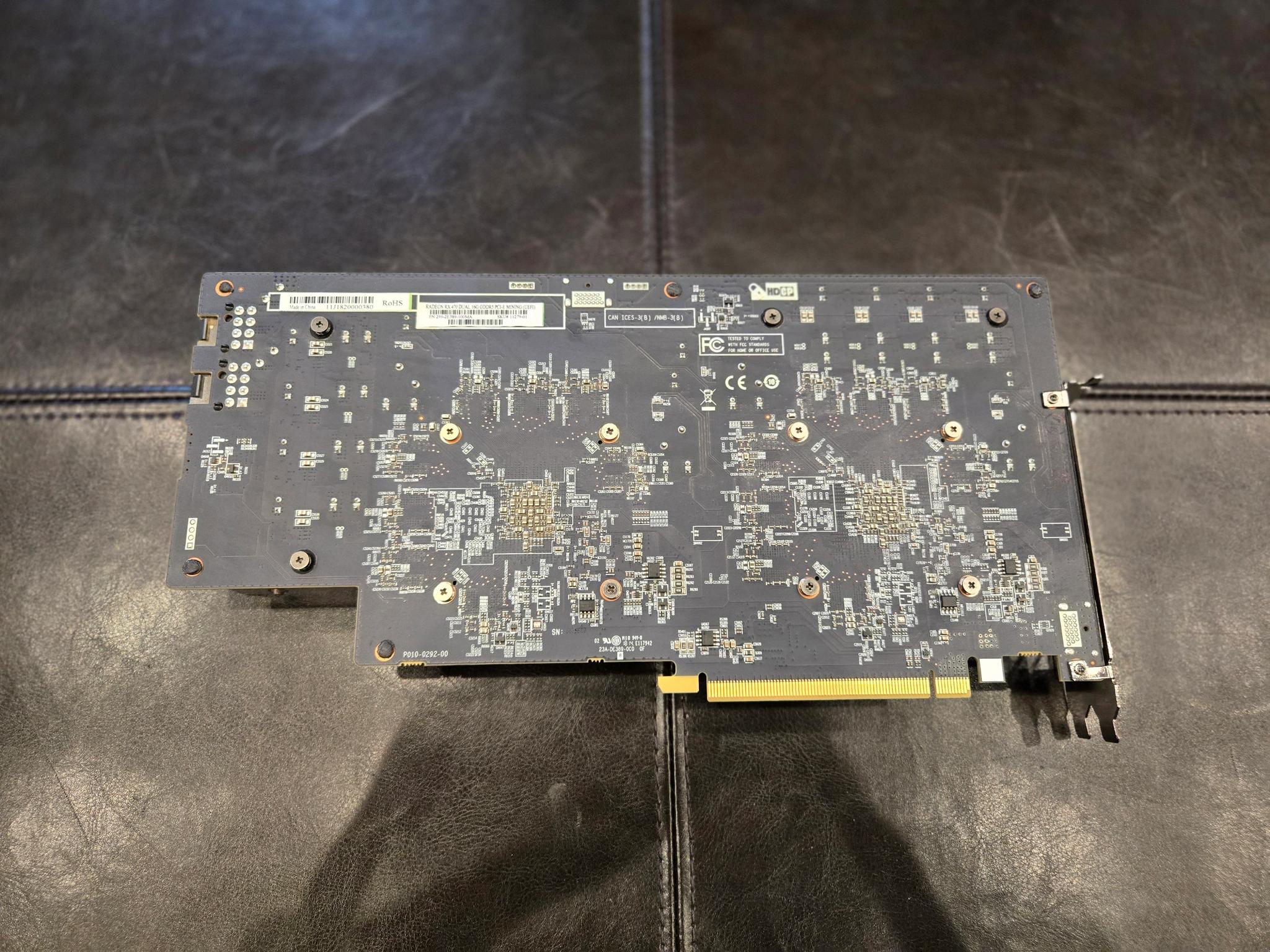 RX 470x2 16GB Dual-GPU Compute Card