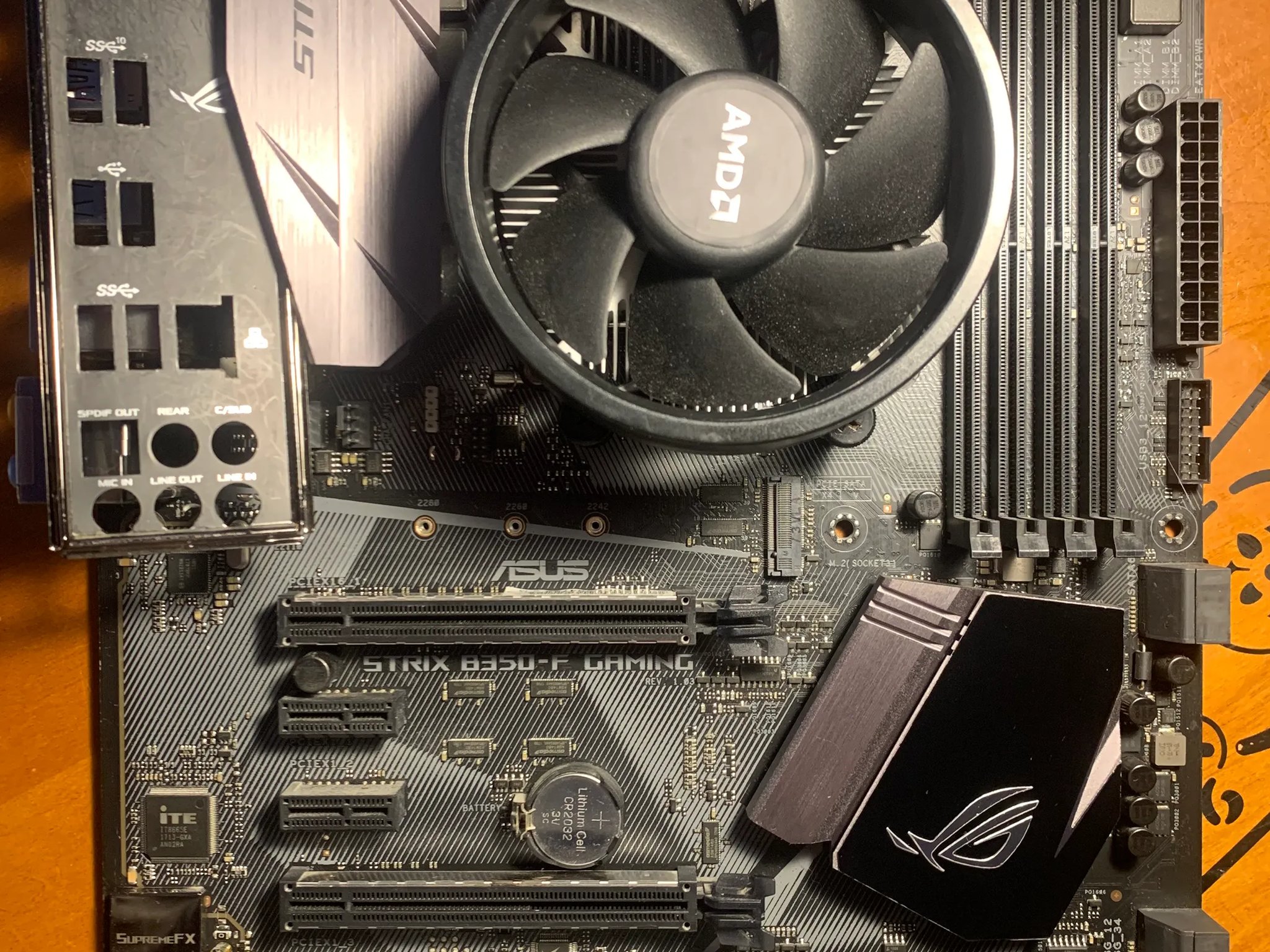 Asus B350-F//R5 2600