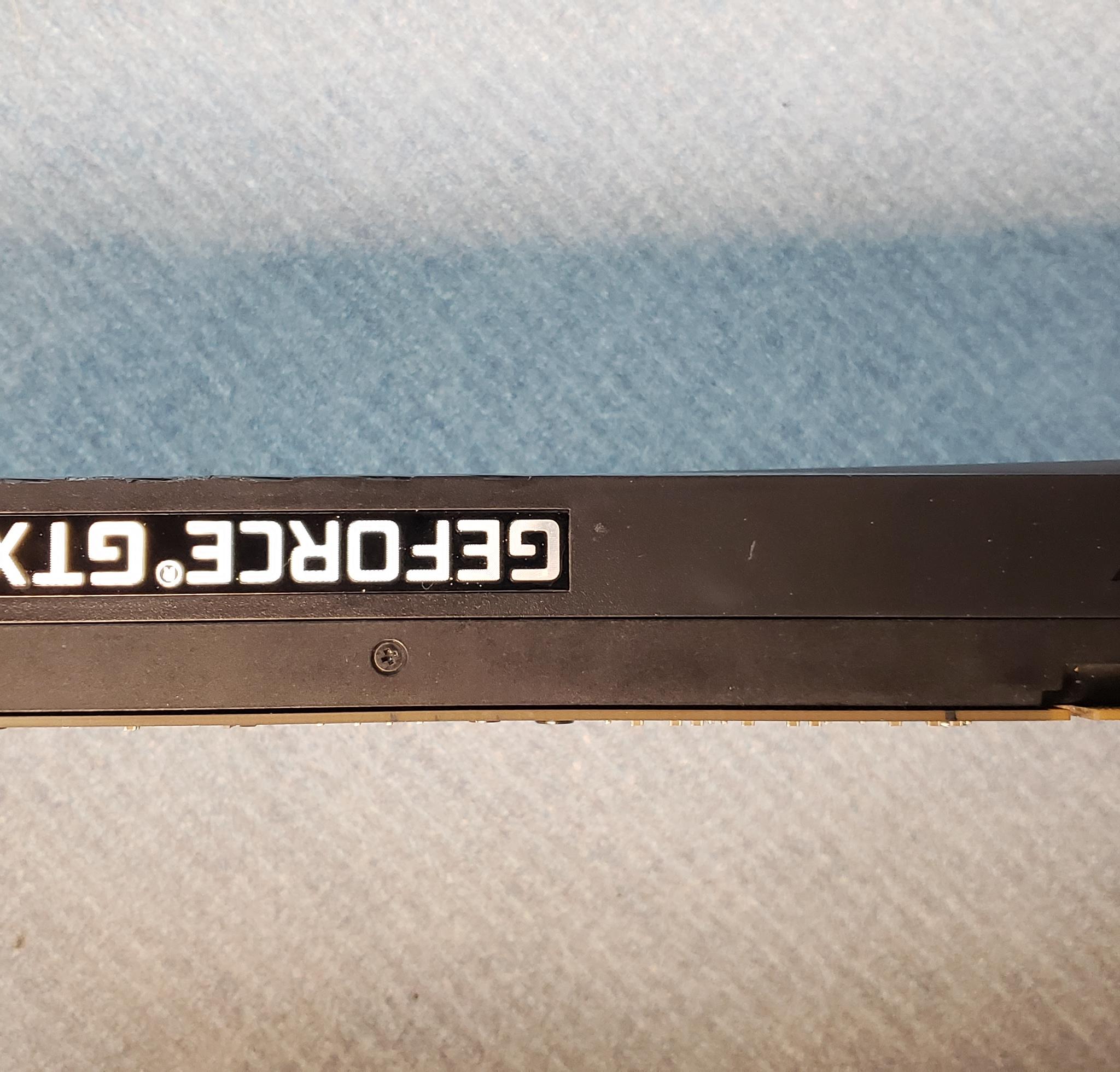 PNY GTX 1070 graphics card.