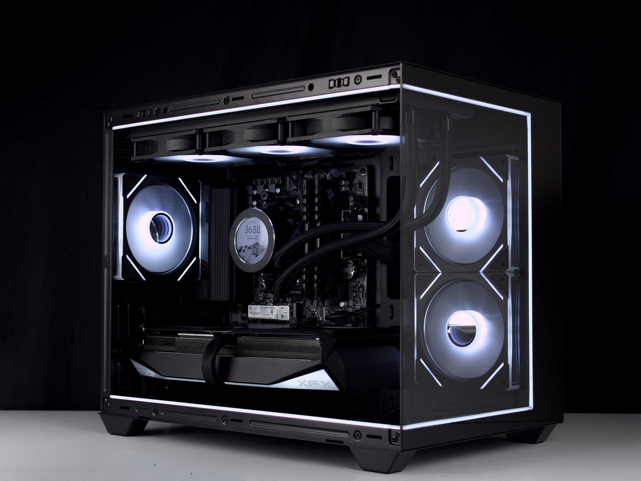 ♠️⚡🗡️Onyx - 1440P Gaming PC | RX 9060 XT 16GB, Ryzen 7 5800X, 32GB RAM, 1TB SSD | LCD 🗡️⚡♠️