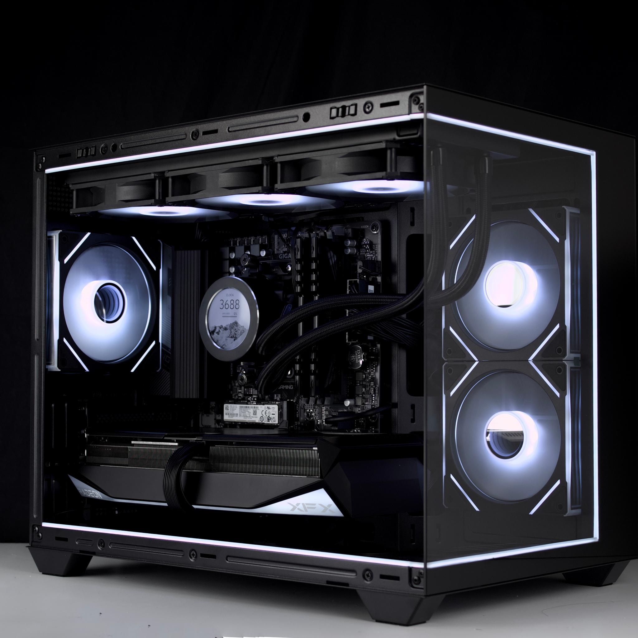 ♠️⚡🗡️Onyx - 1440P Gaming PC | RX 9060 XT 16GB, Ryzen 7 5800X, 32GB RAM, 1TB SSD | LCD 🗡️⚡♠️