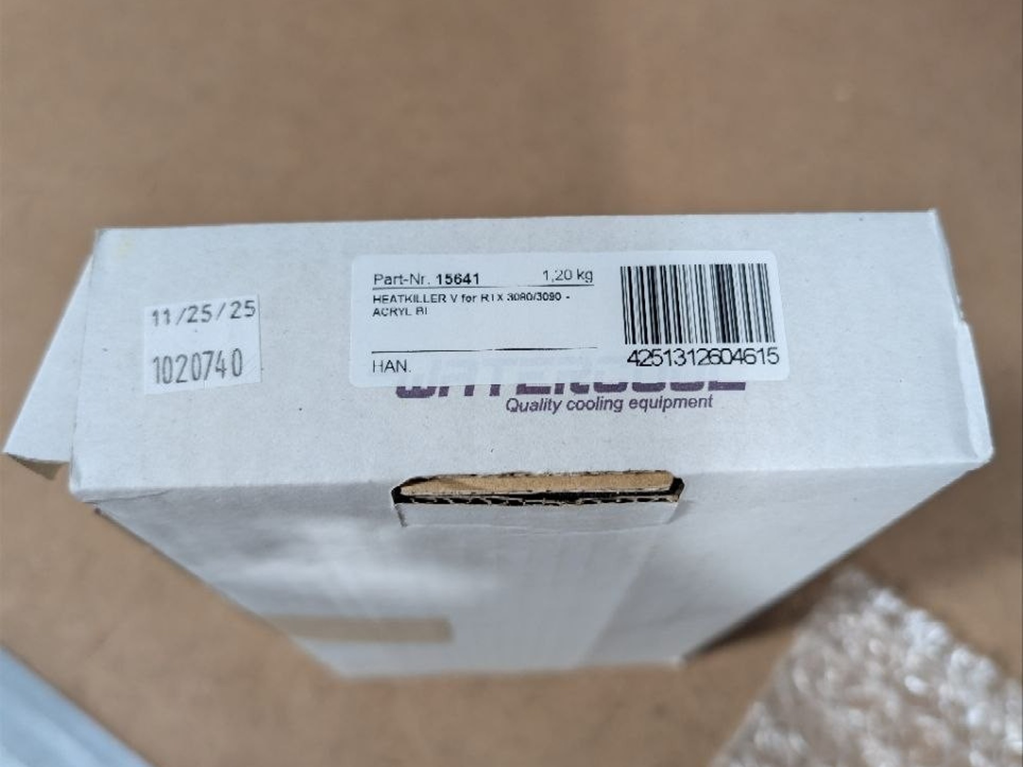 HEATKILLER® V FOR RTX 3080/3090 - ACRYL BL (15641)