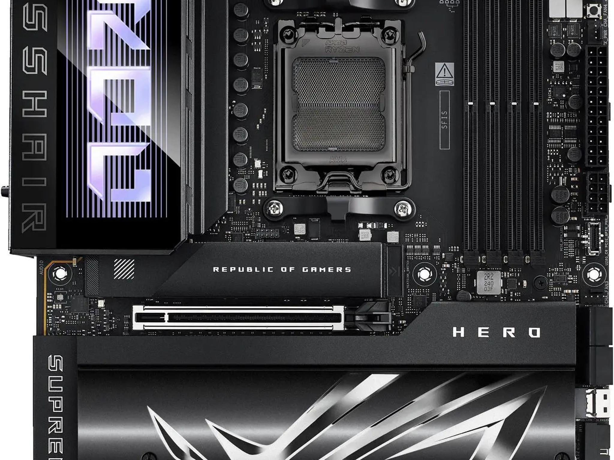 ASUS ROG CROSSHAIR X870E HERO WIFI7 AMD AM5 ATX DDR5 Desktop Motherboard
